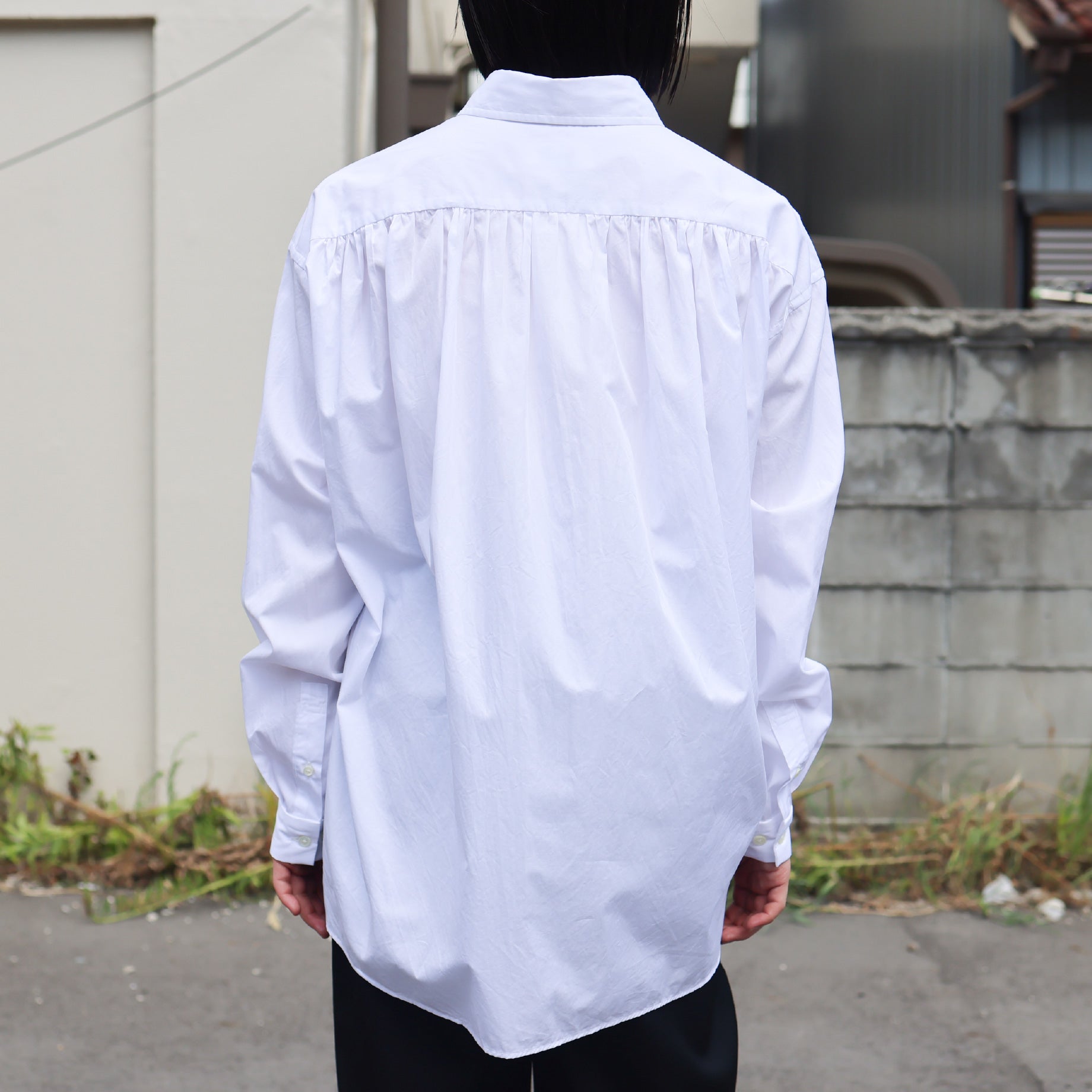 FINE TWILL SH(WHITE)