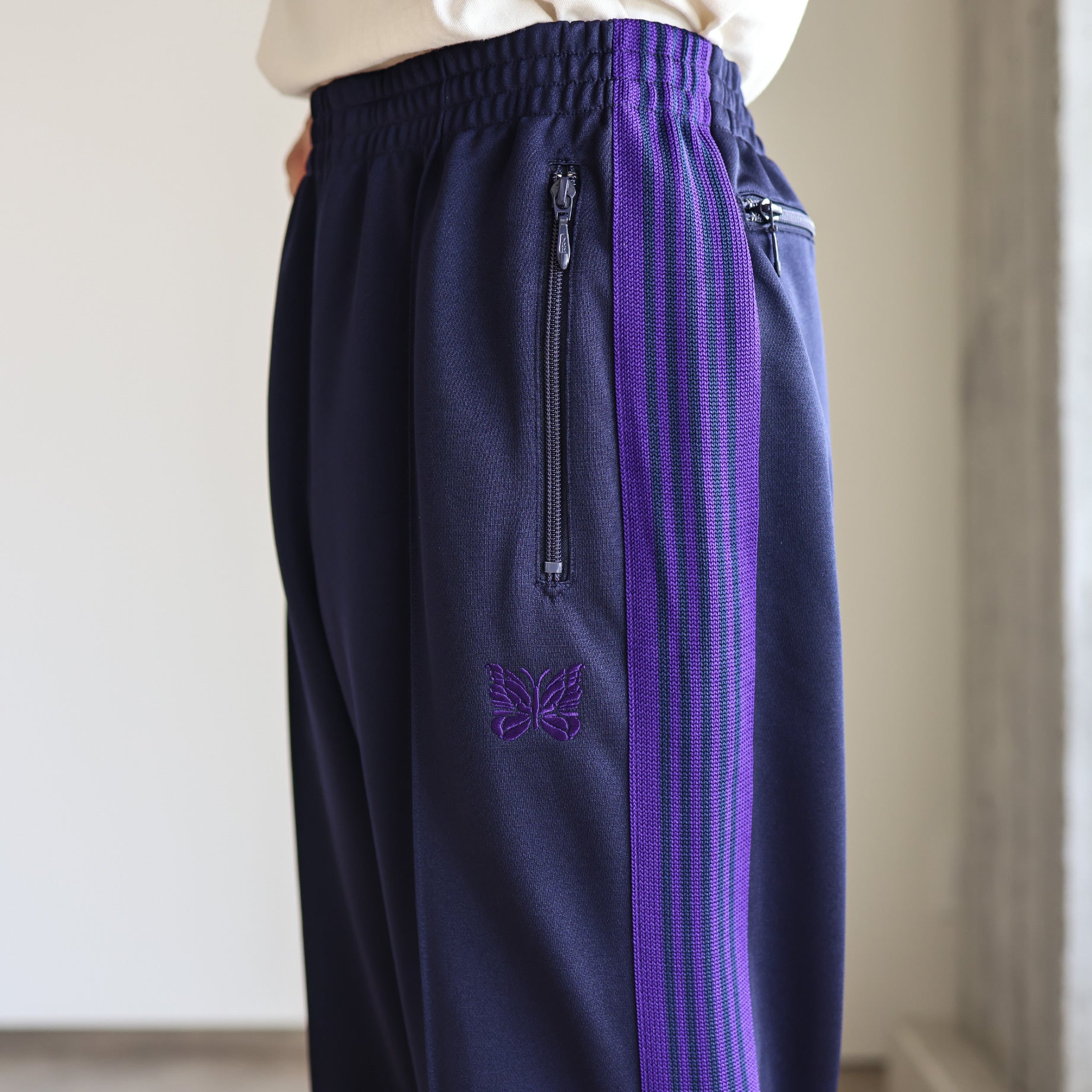 TRACK PANT - POLY SMOOTH(NAVY)