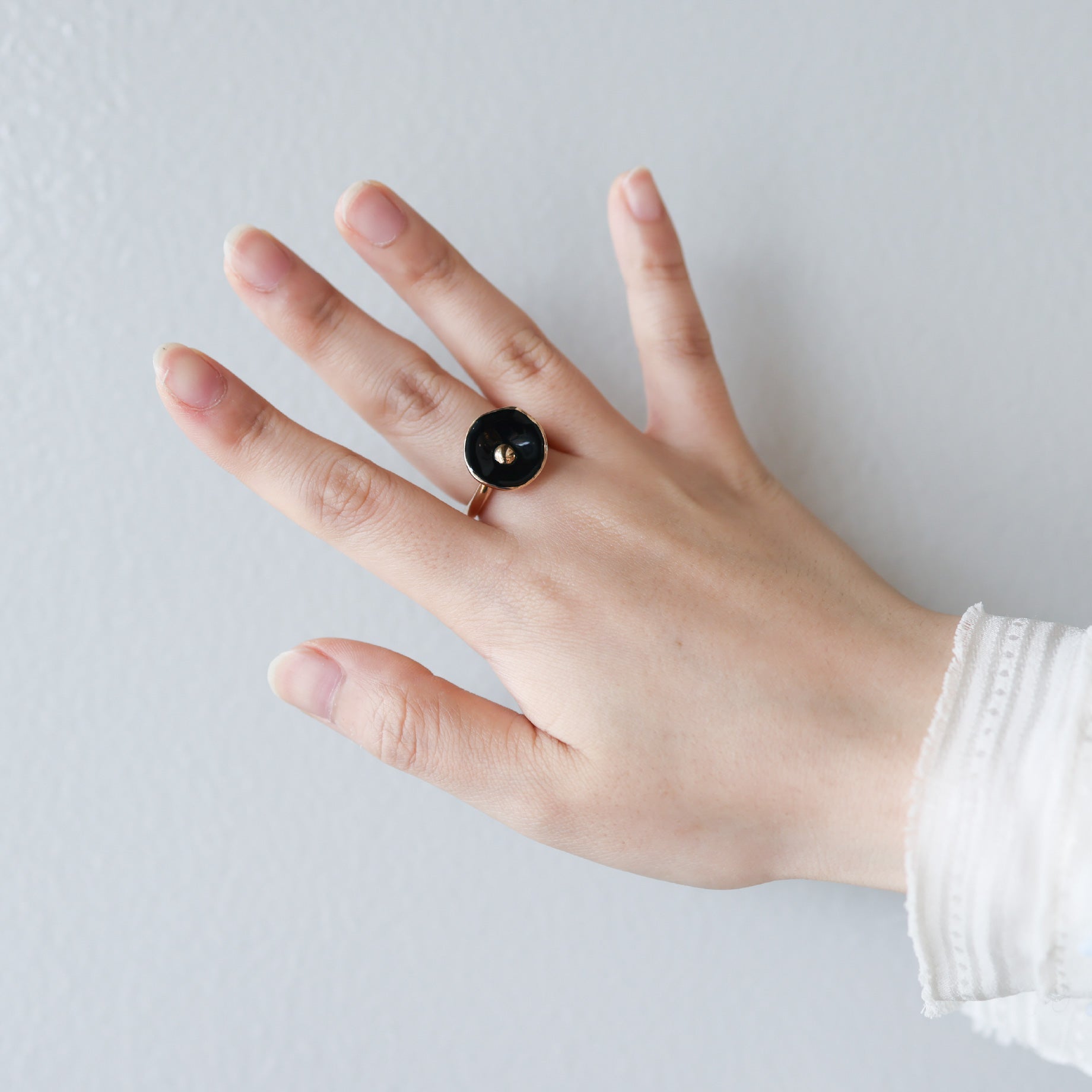 PAPAVERI-01(BRONZE×BLACK ENAMEL)