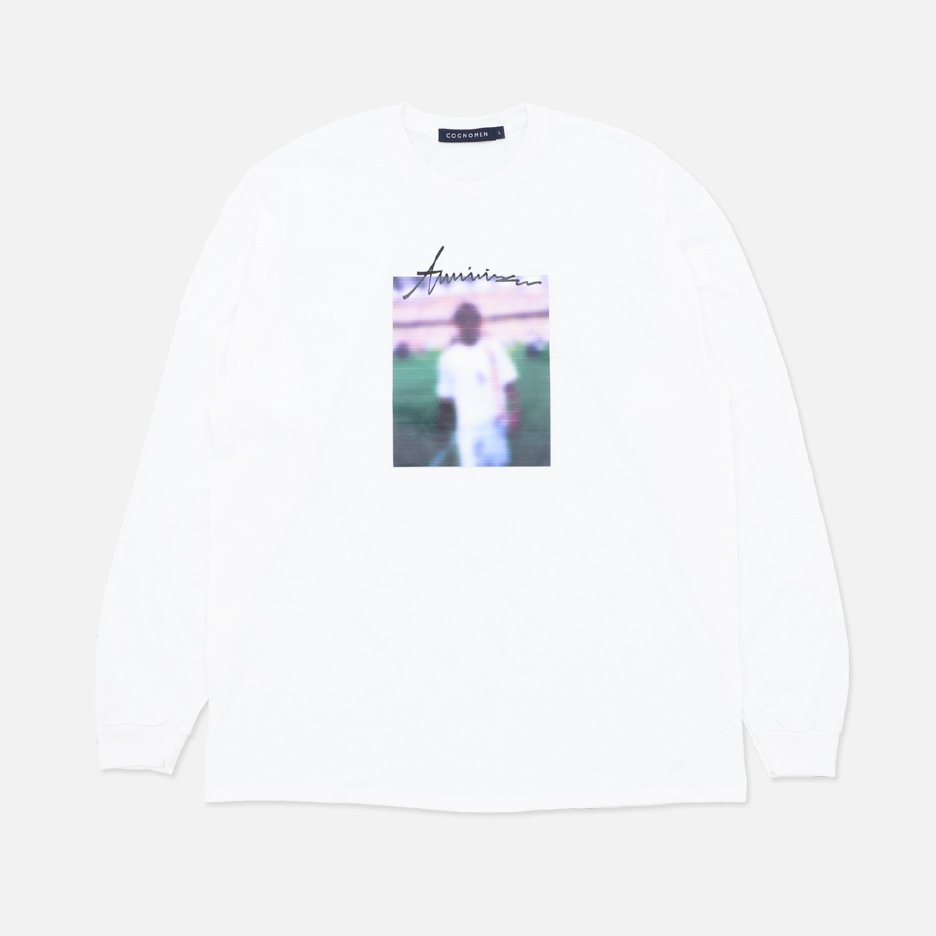 EMPATHIC PHOTO LONG TEE 1(WHITE)