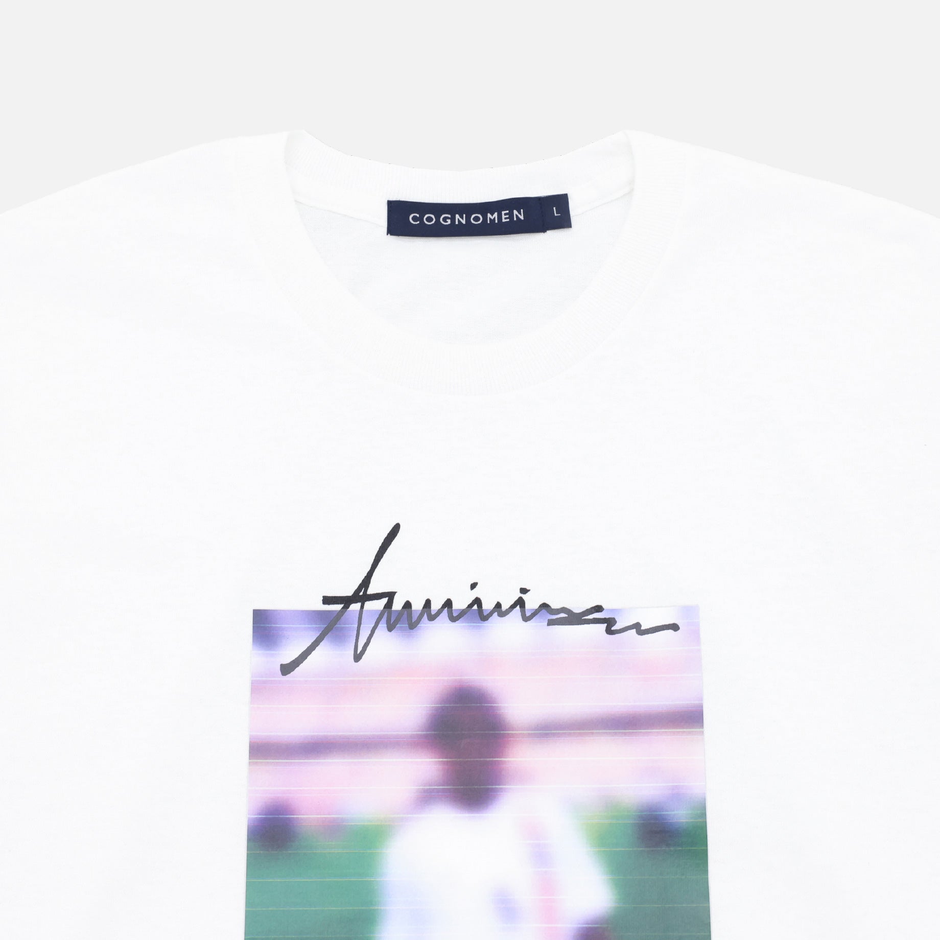 EMPATHIC PHOTO LONG TEE 1(WHITE)