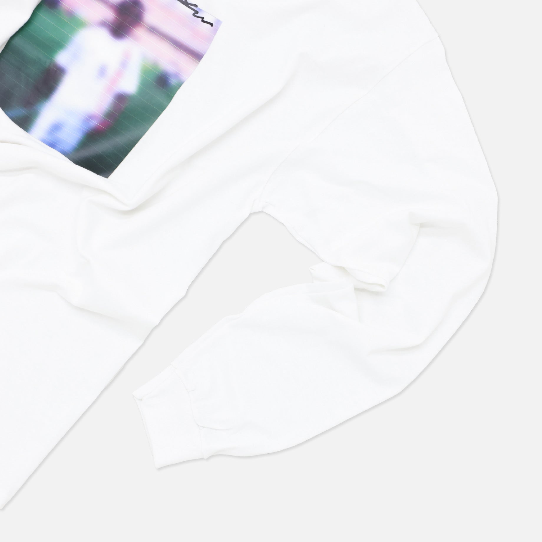 EMPATHIC PHOTO LONG TEE 1(WHITE)
