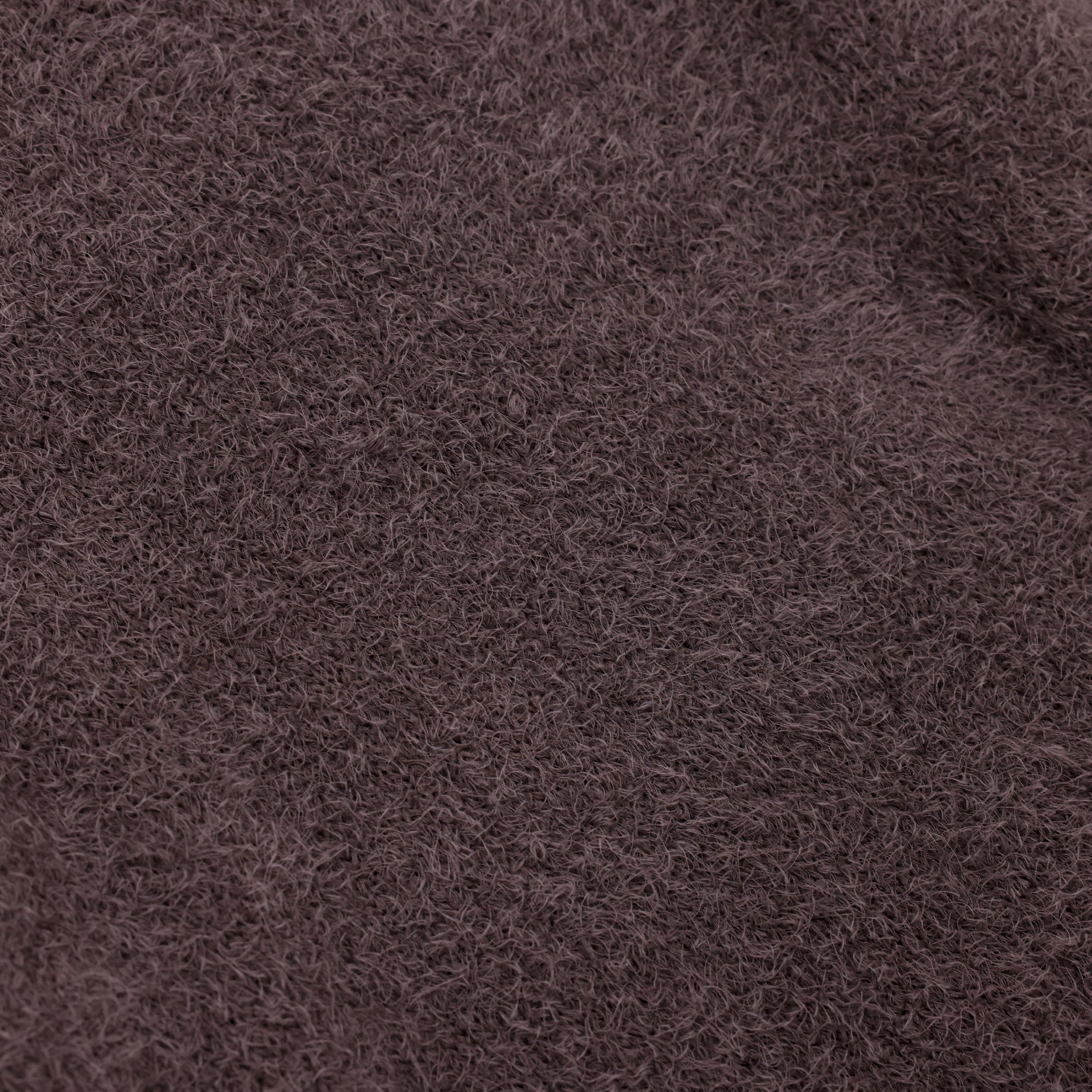 FUR CREWNECK SWEATER(BROWN)