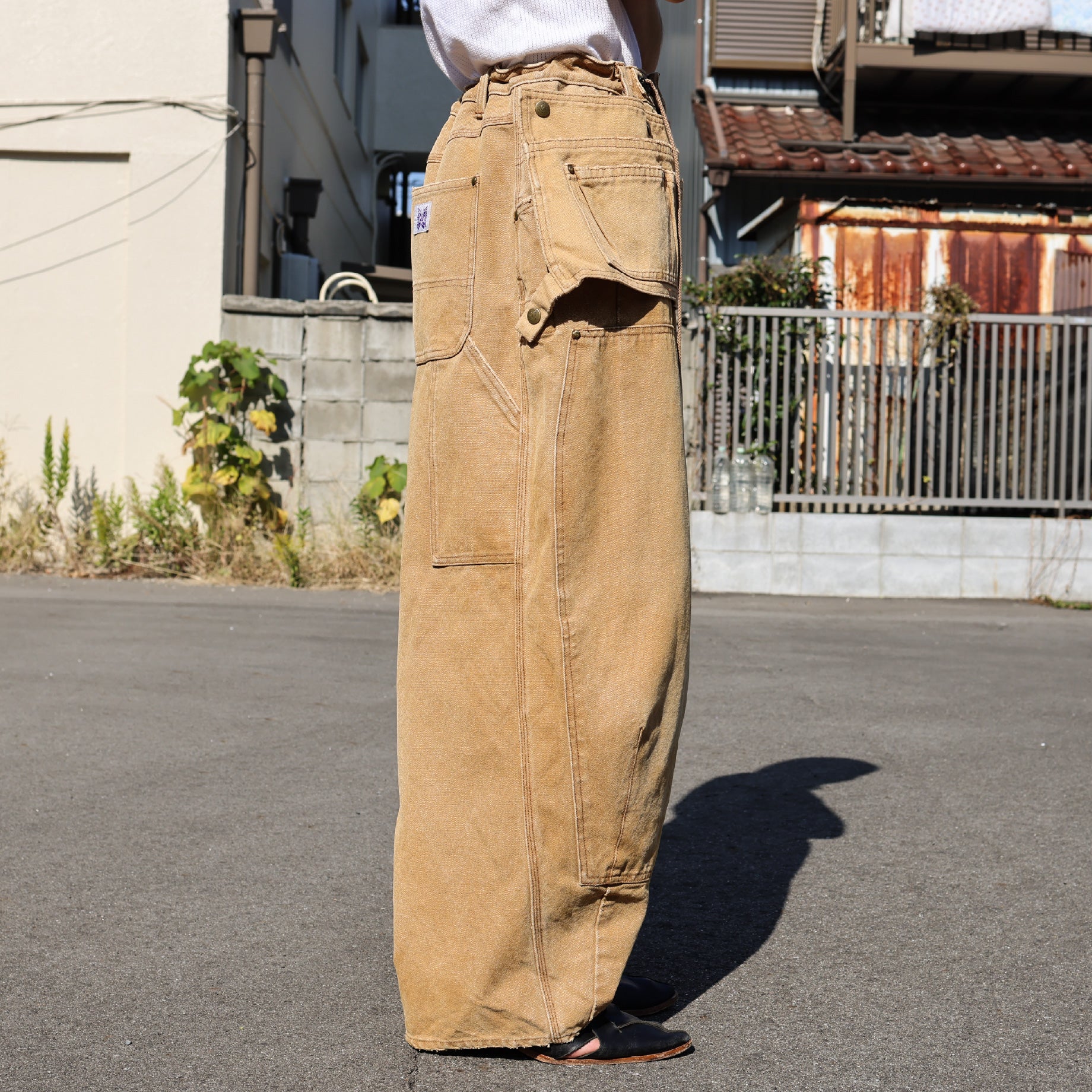 H.D PANT - APRON / 16OZ COTTON CANVAS (BROWN)