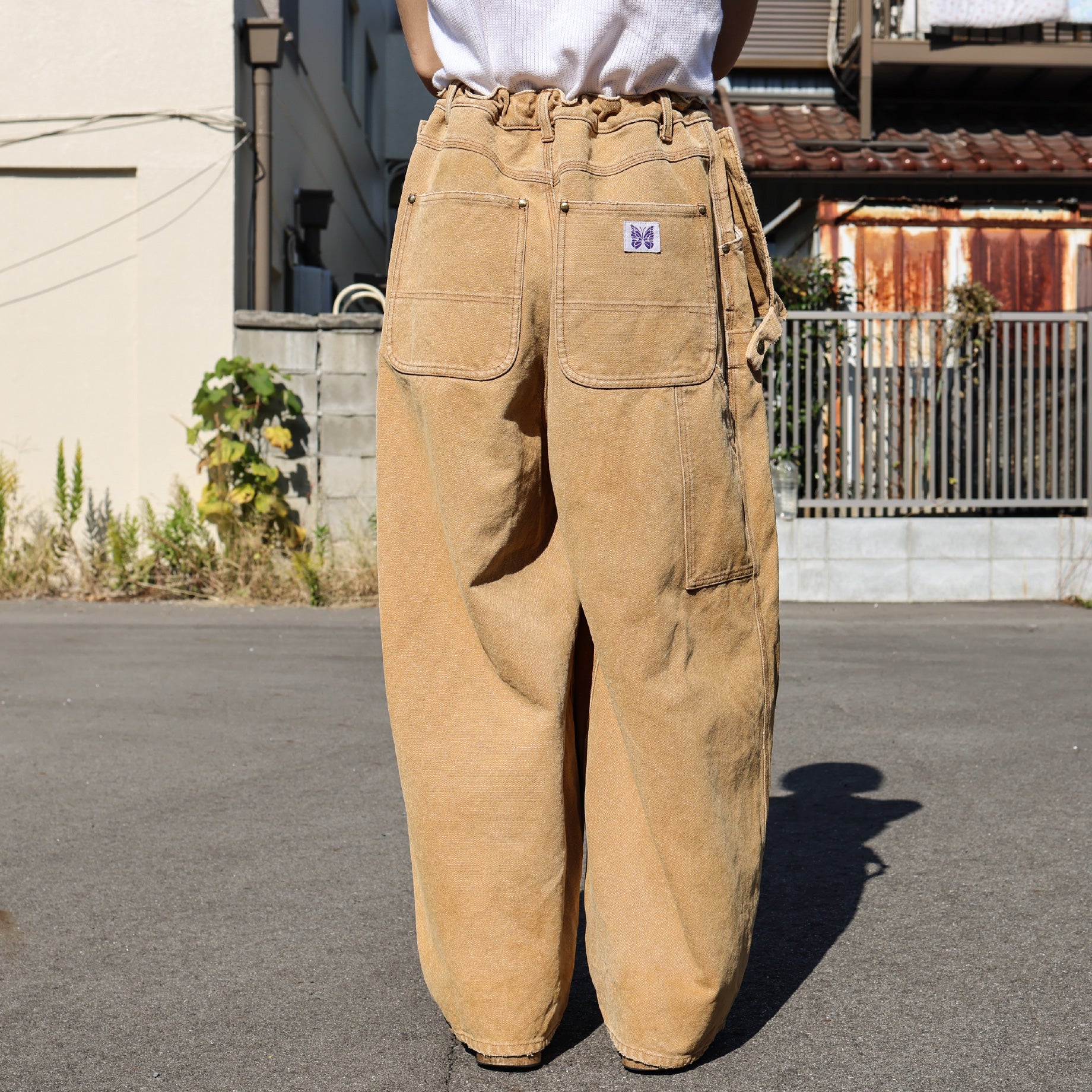 H.D PANT - APRON / 16OZ COTTON CANVAS (BROWN)