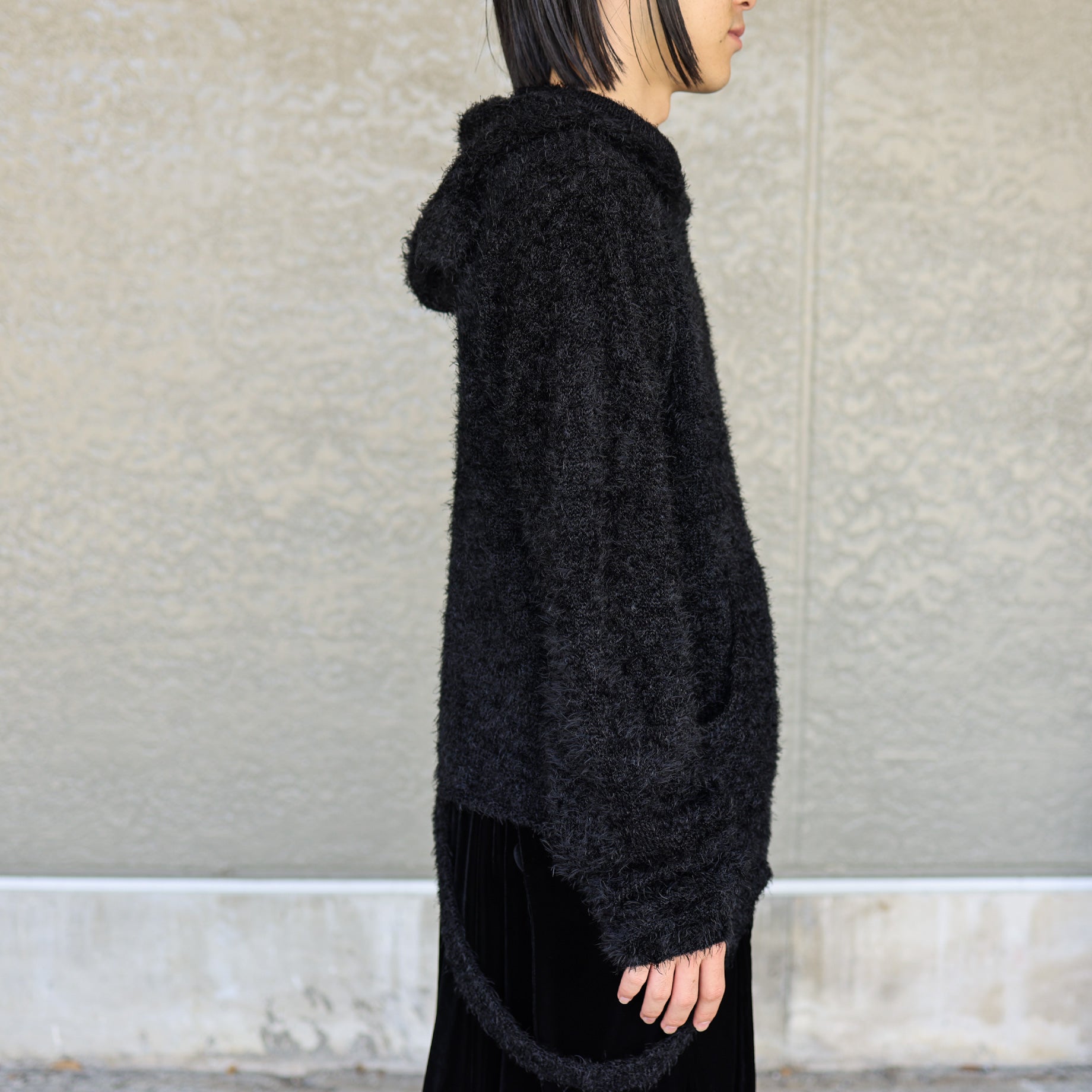 ANIMAL JACK HOODIE(BLACK)