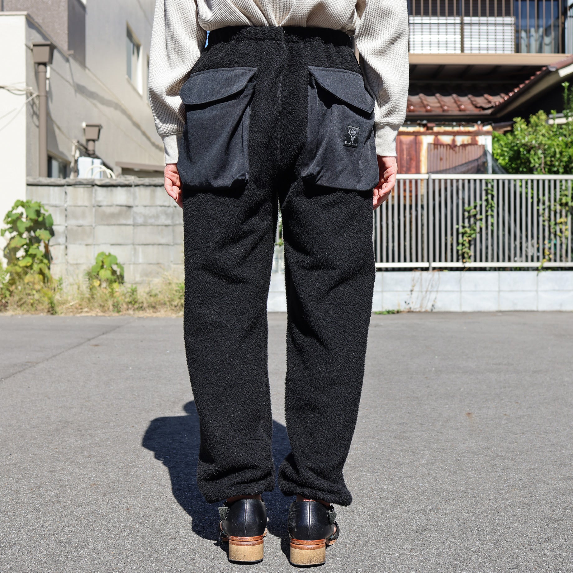 TENKARA TROUT SWEAT PANT - POLY FLEECE (BLACK)