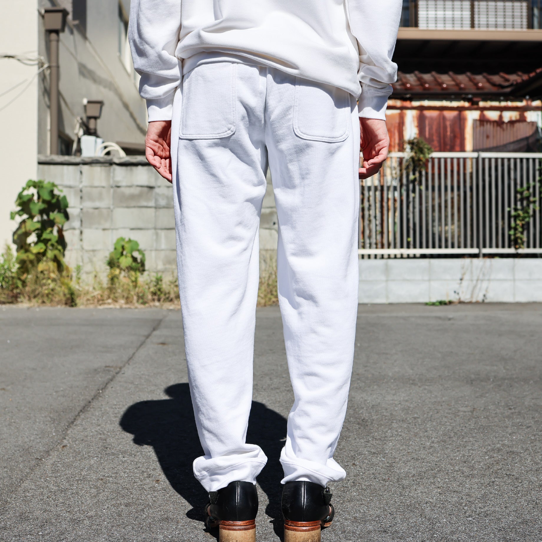 NYC #01 SWEAT PANTS (WHITE)