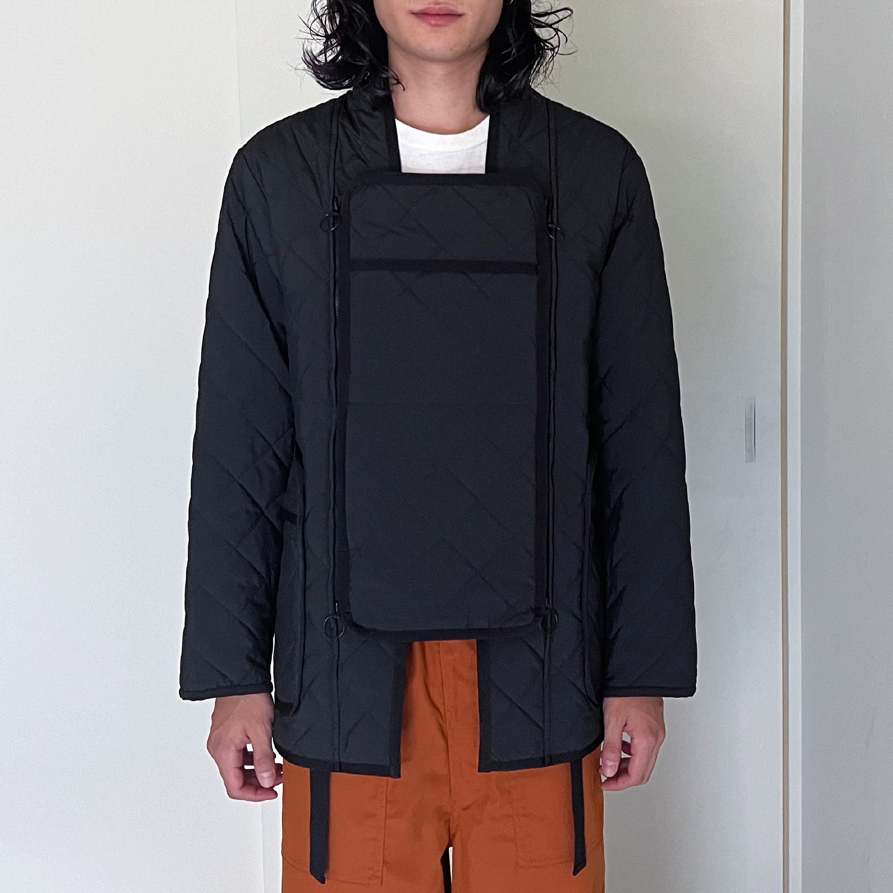 QULTING HANTEN JACKET(BLACK)