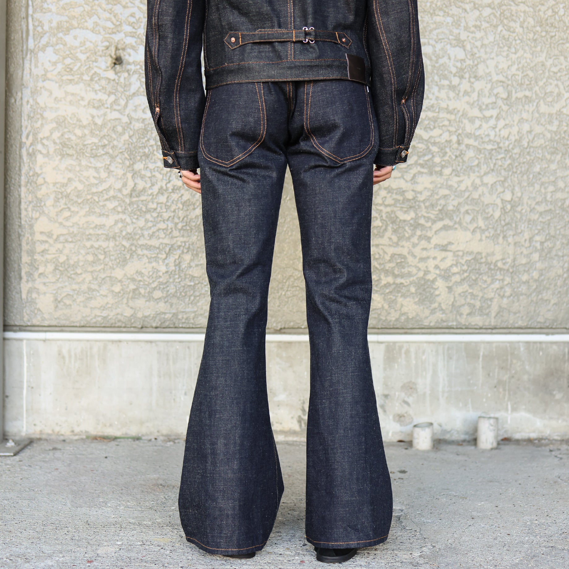 CLASSIC DENIM BELL BOTTOM(RIGID INDIGO)