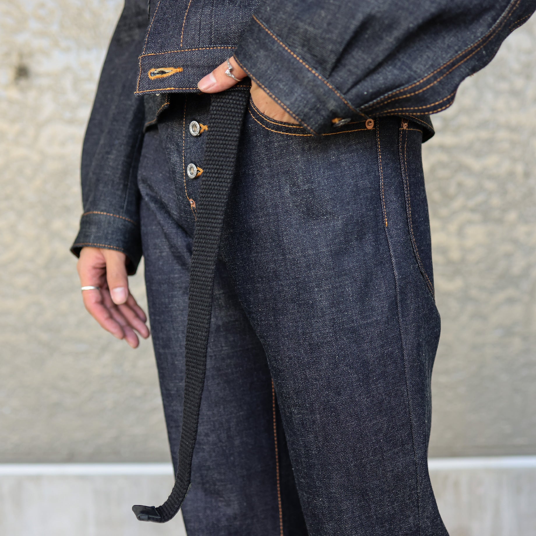 CLASSIC DENIM BELL BOTTOM(RIGID INDIGO)