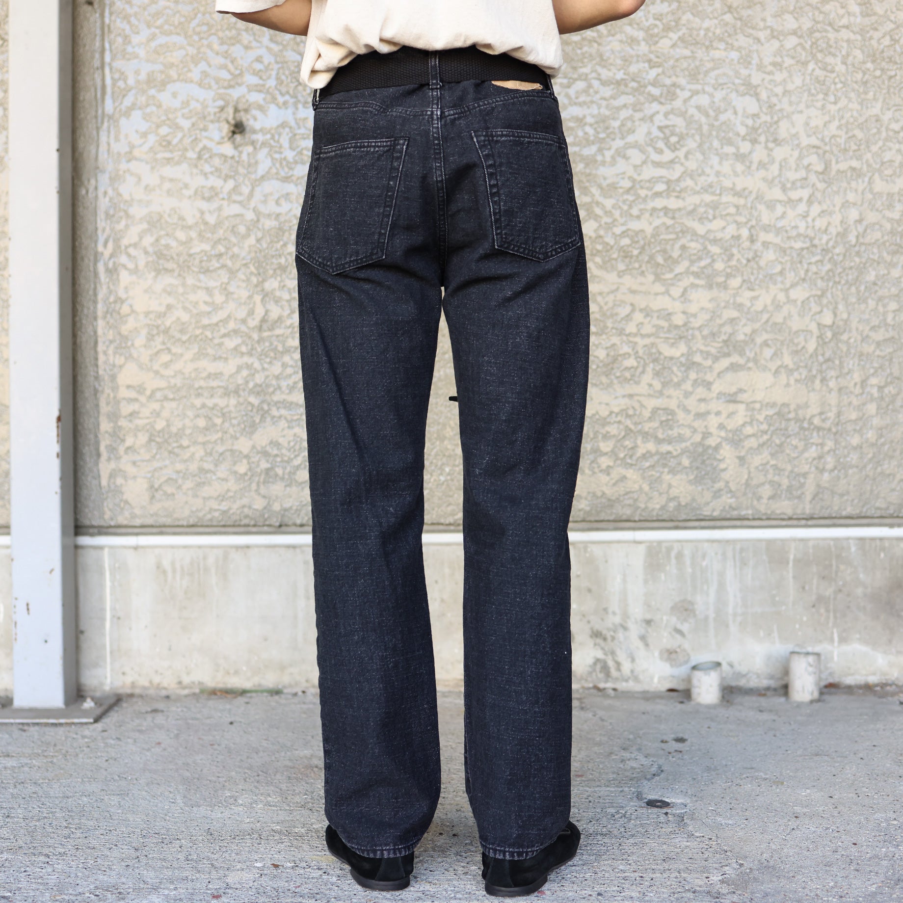 12OZ DENIM PANTS(BLACK)
