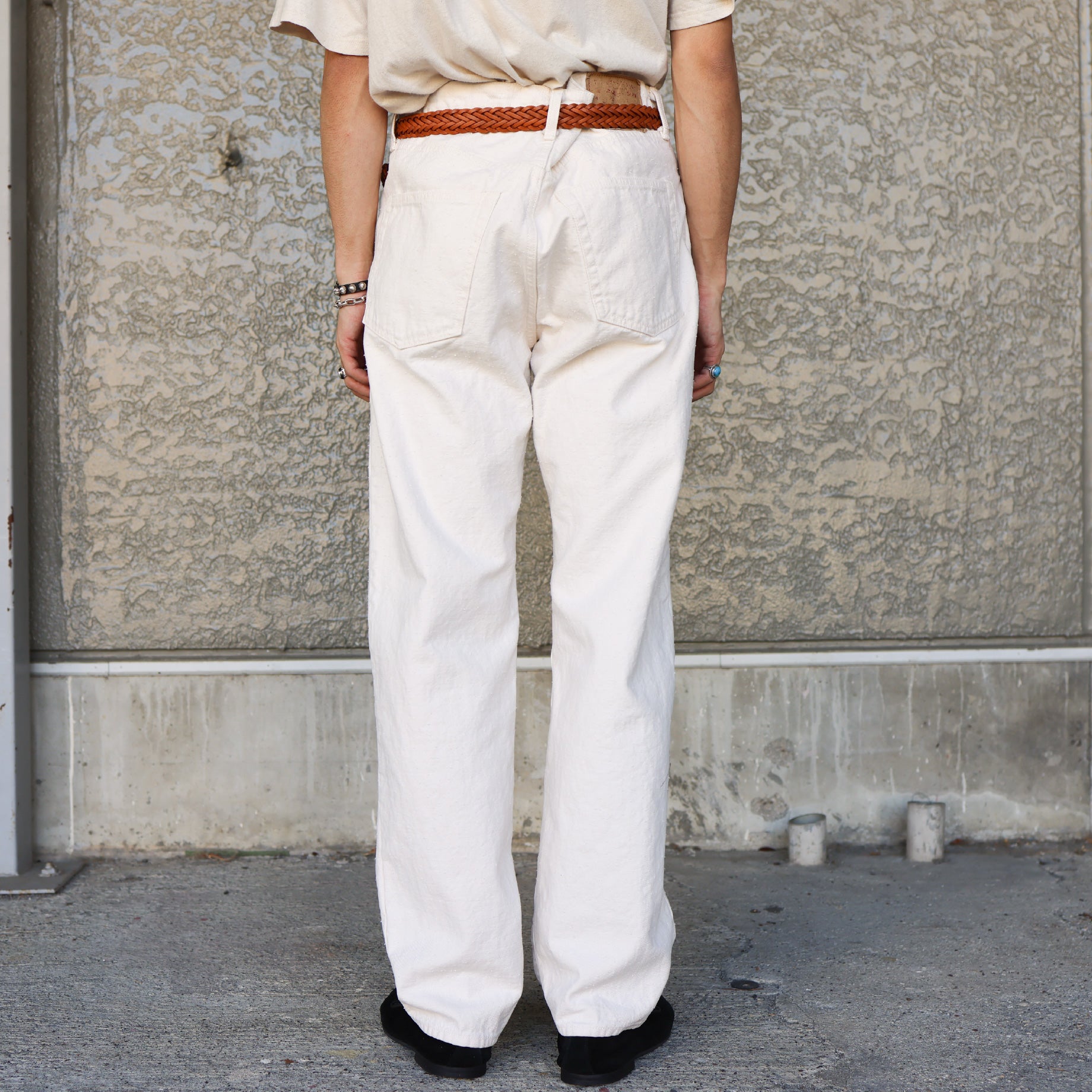 12OZ DENIM PANTS(NATURAL)