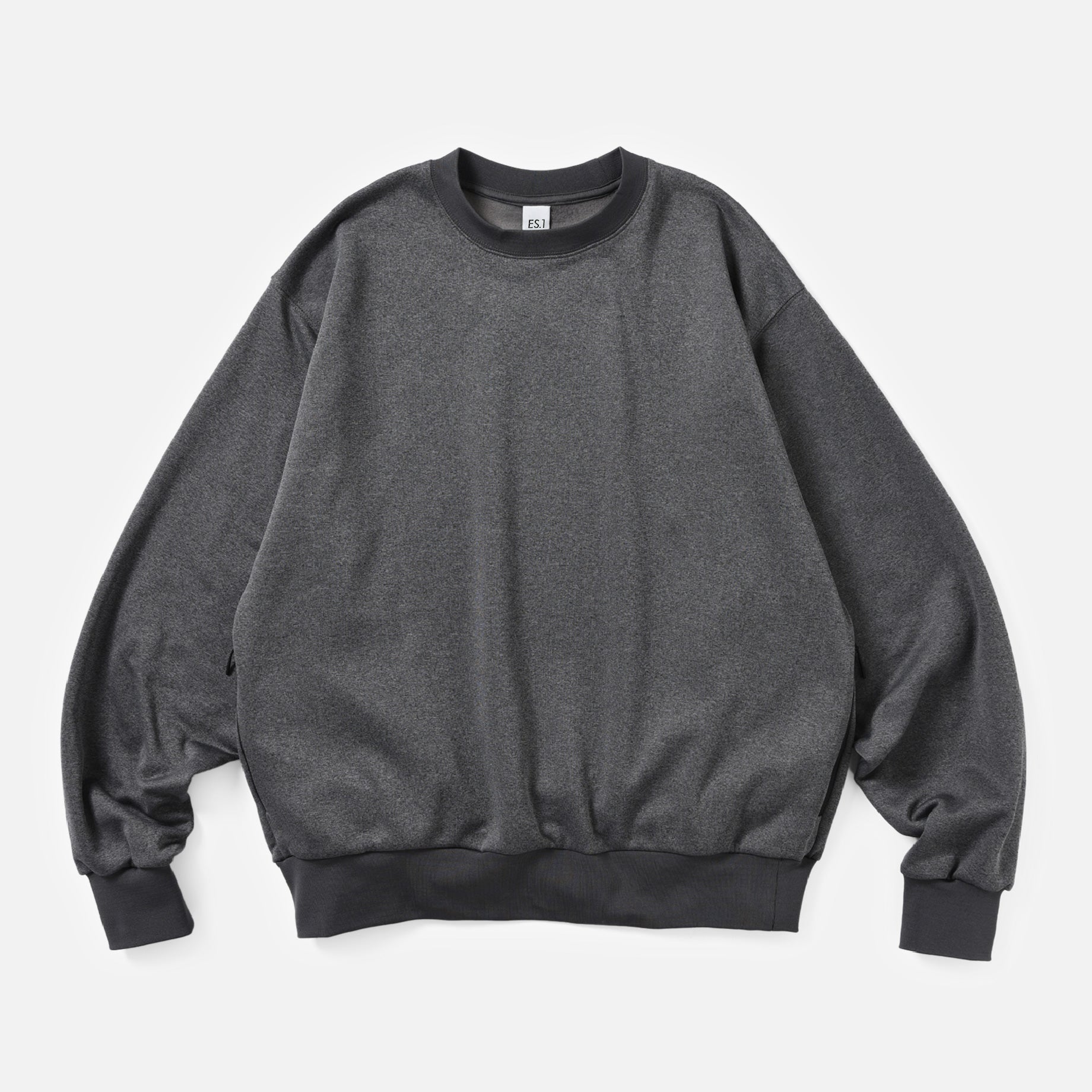 CREW NECK JERSEY (GRAY)