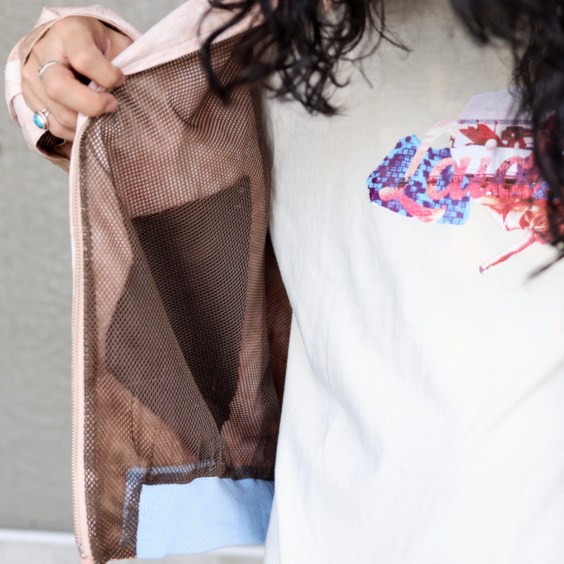 PALM TREE JACKET(BEIGE)