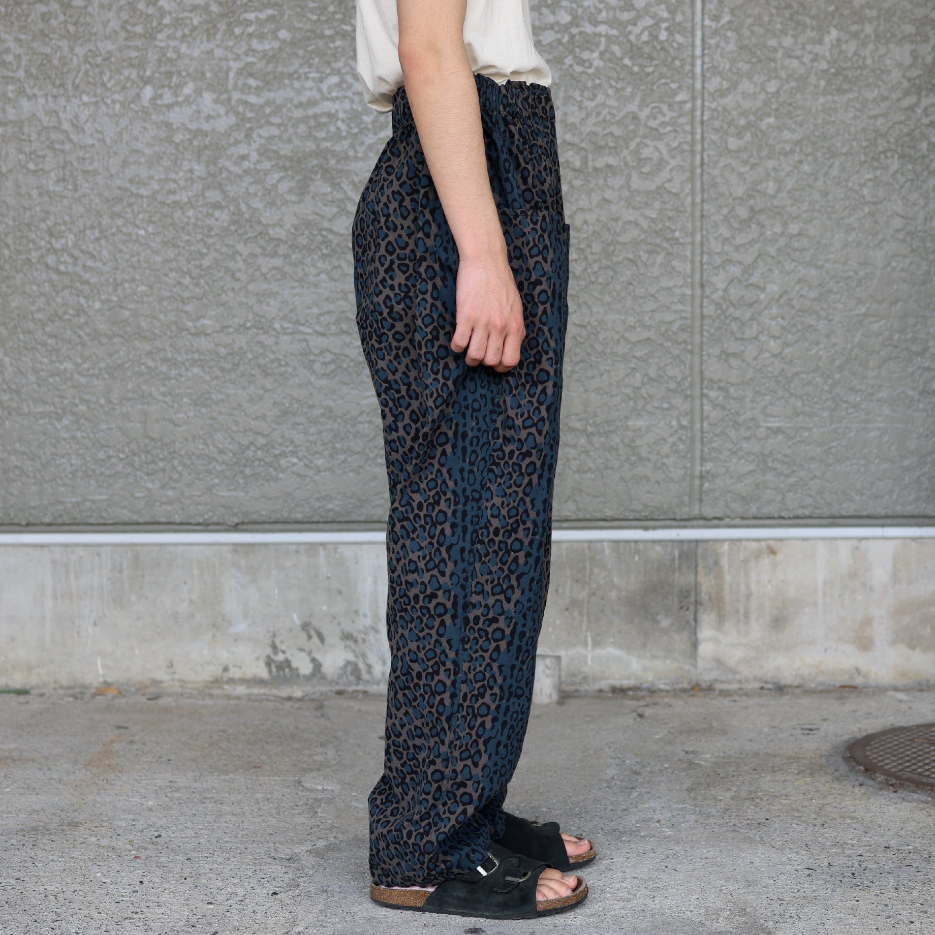ARMY STRING PANT - FLANNEL PT.(LEOPARD)