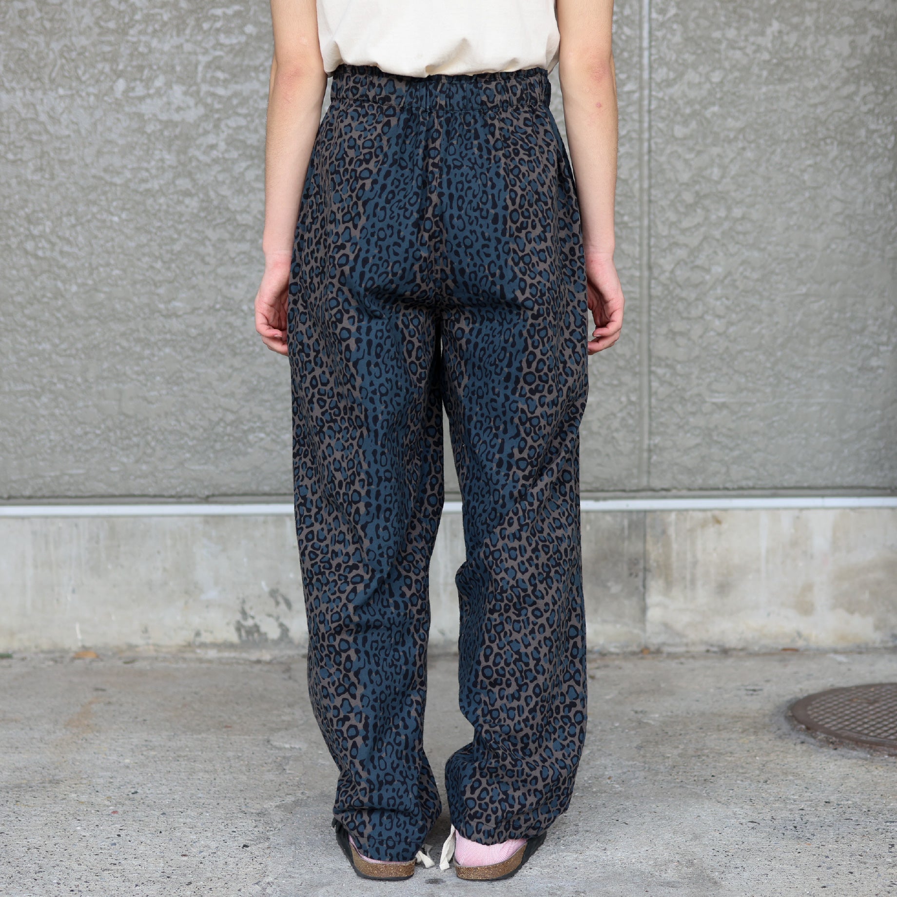 ARMY STRING PANT - FLANNEL PT.(LEOPARD)