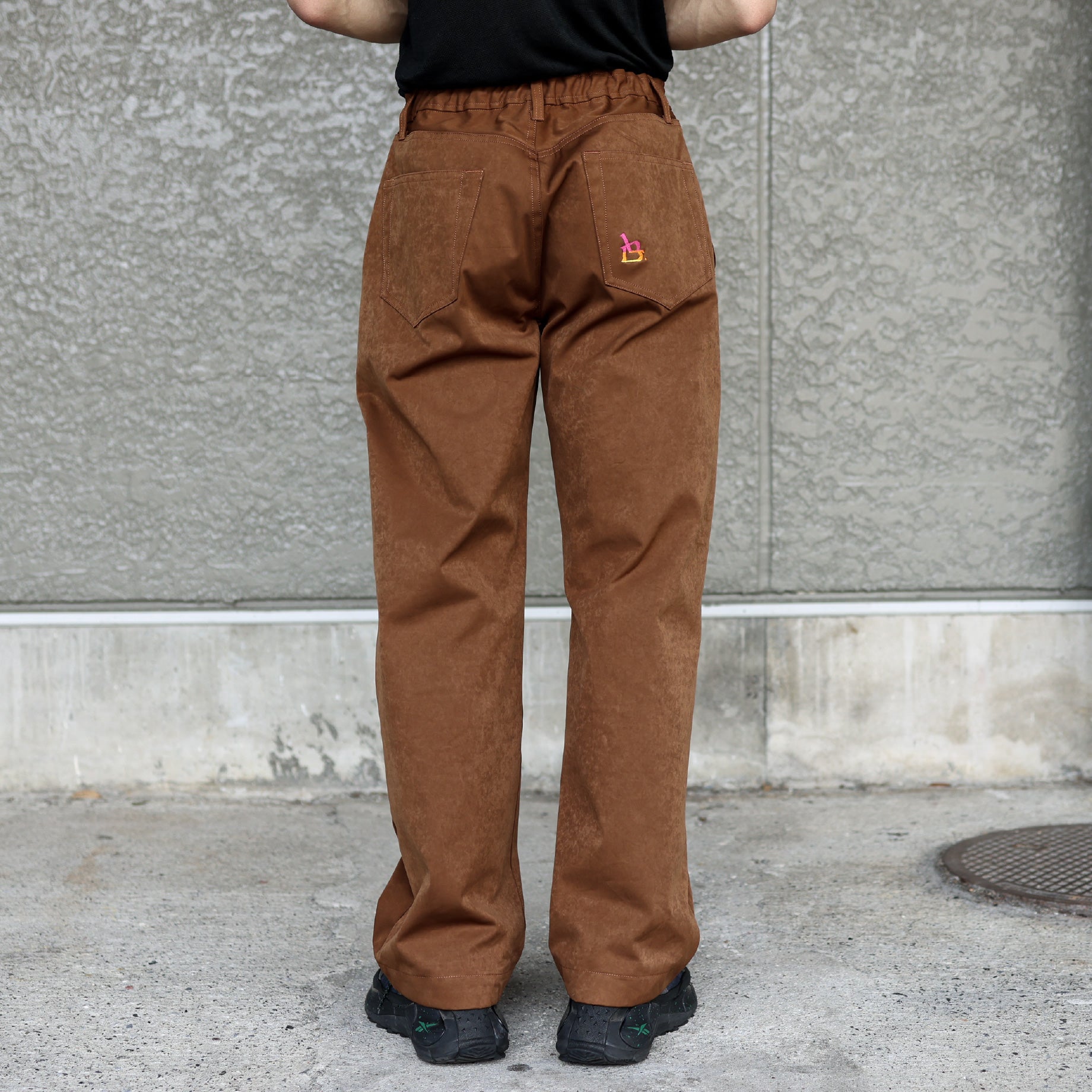 PAJAMA PANTS(BROWN)