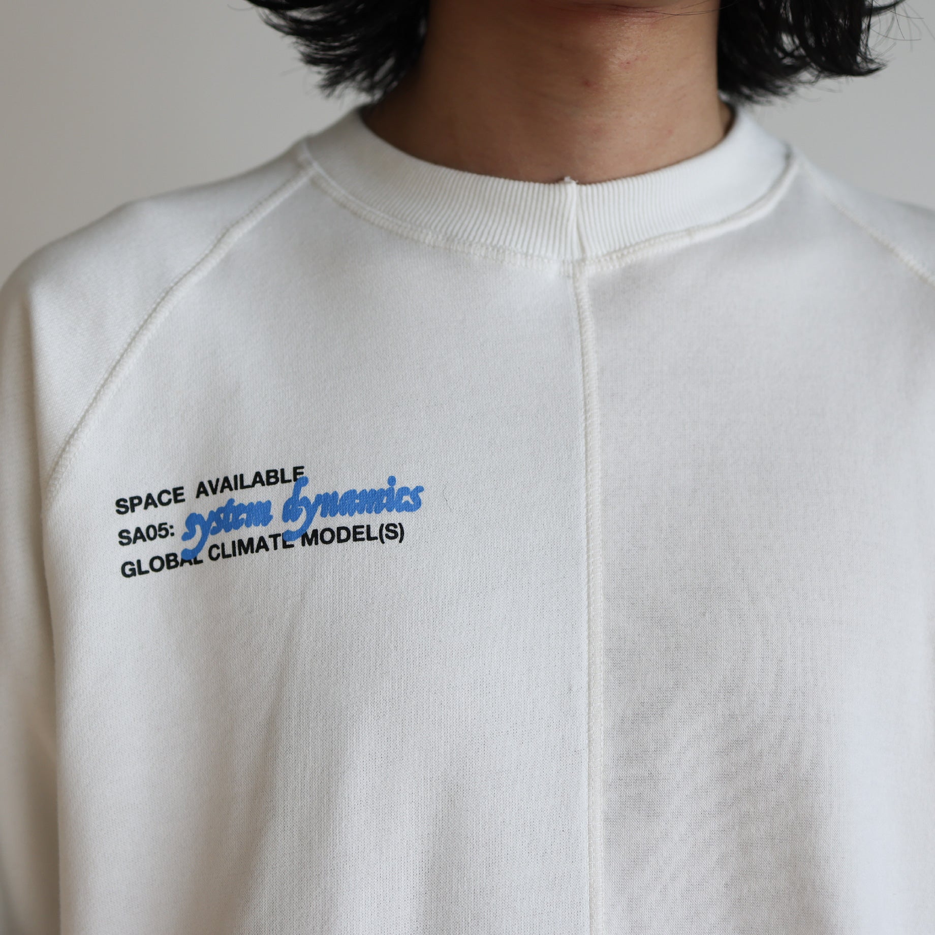 SYSTEM DYNAMICS CREW SWEAT(OFF WHITE)
