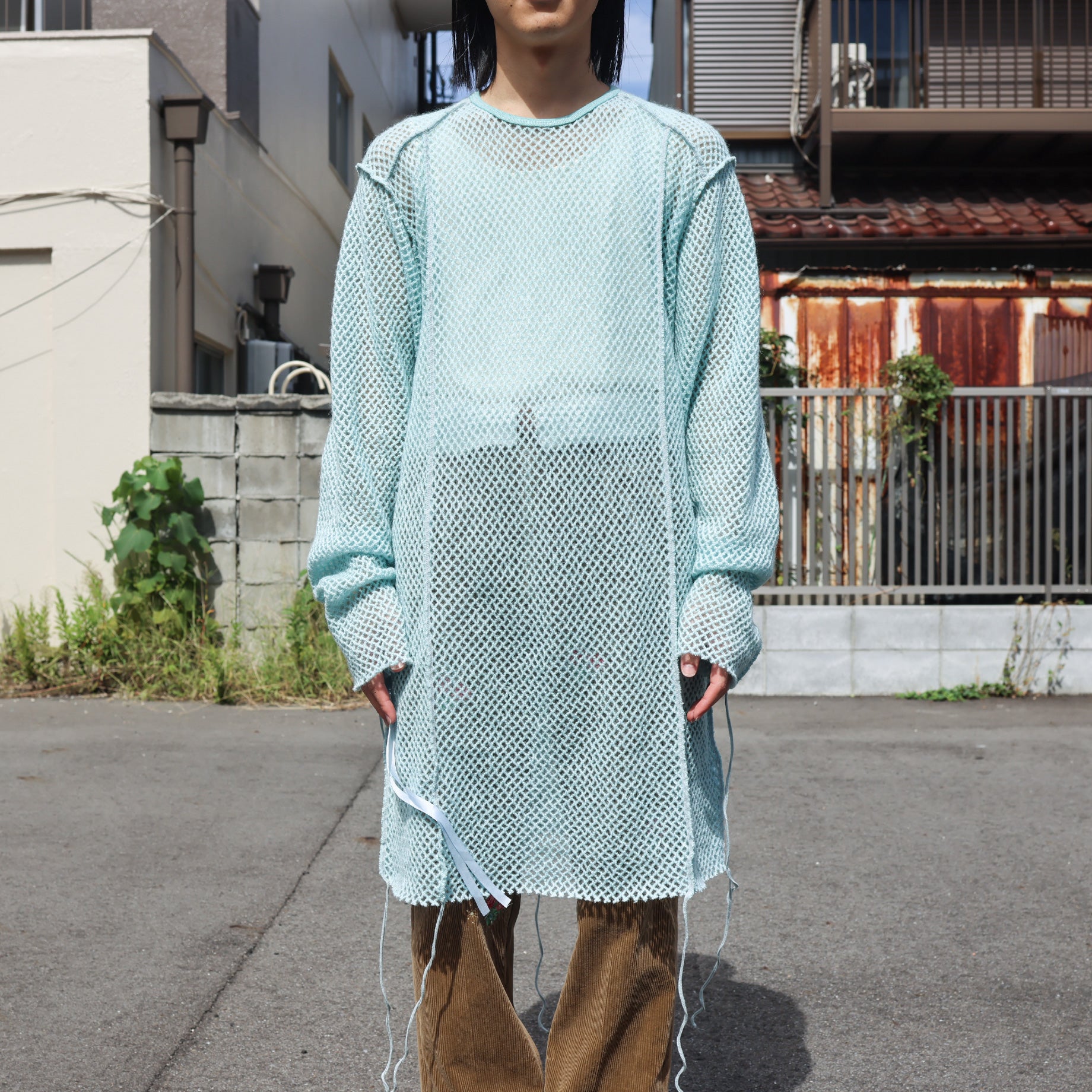 MOHAIR LONG SLEEVE(SAX)