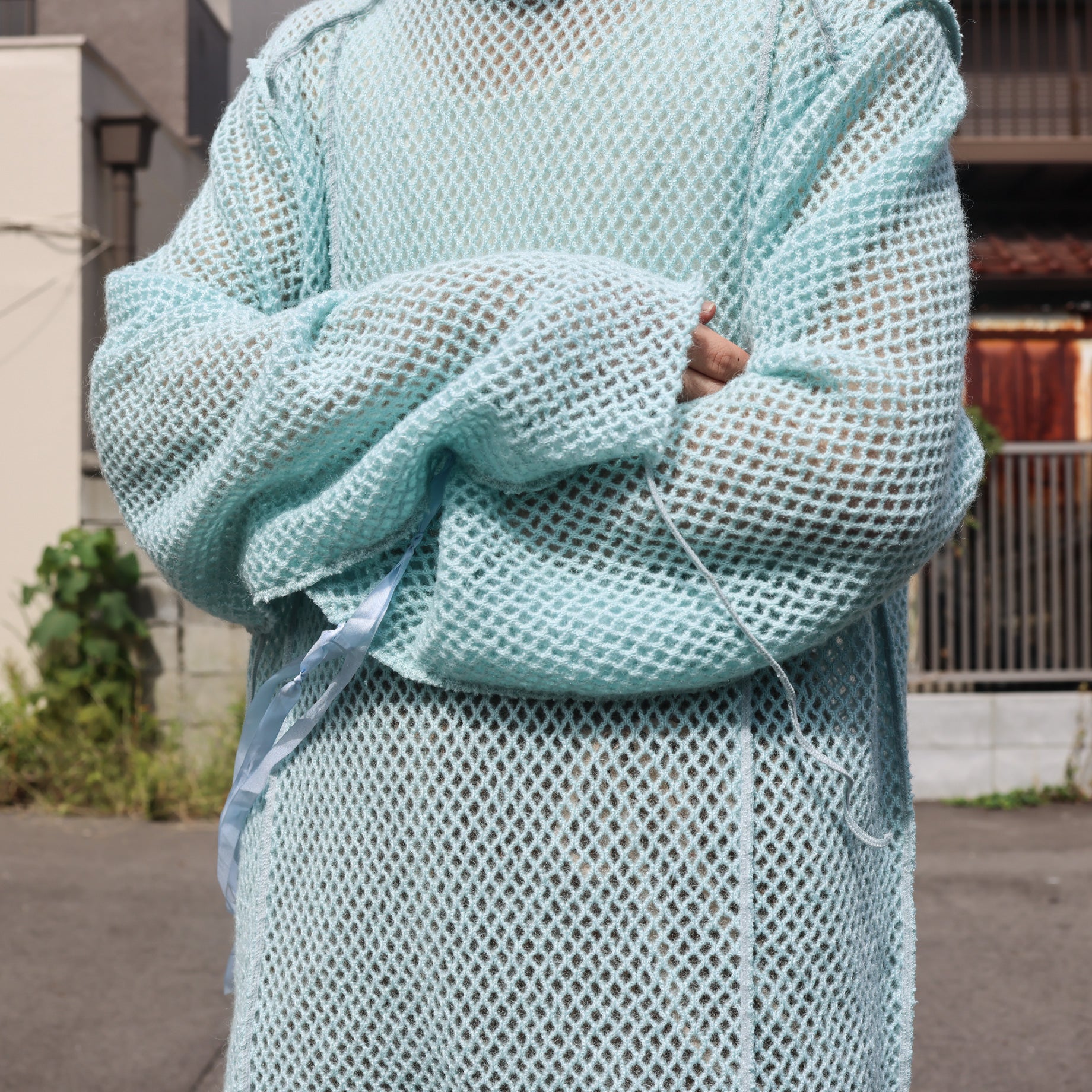 MOHAIR LONG SLEEVE(SAX)
