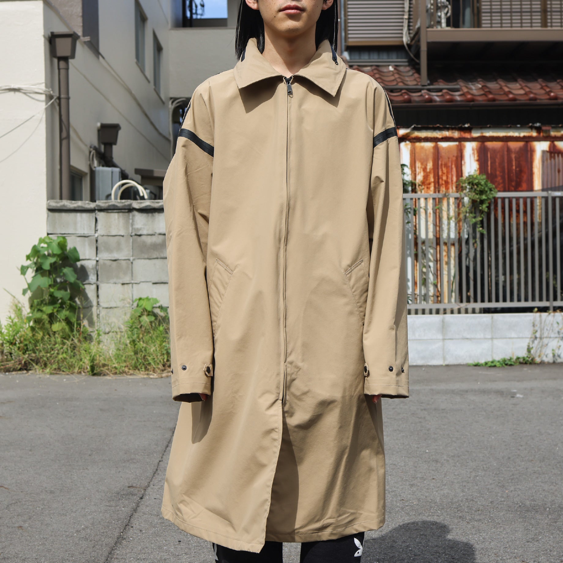 NYLON COAT(BEIGE)