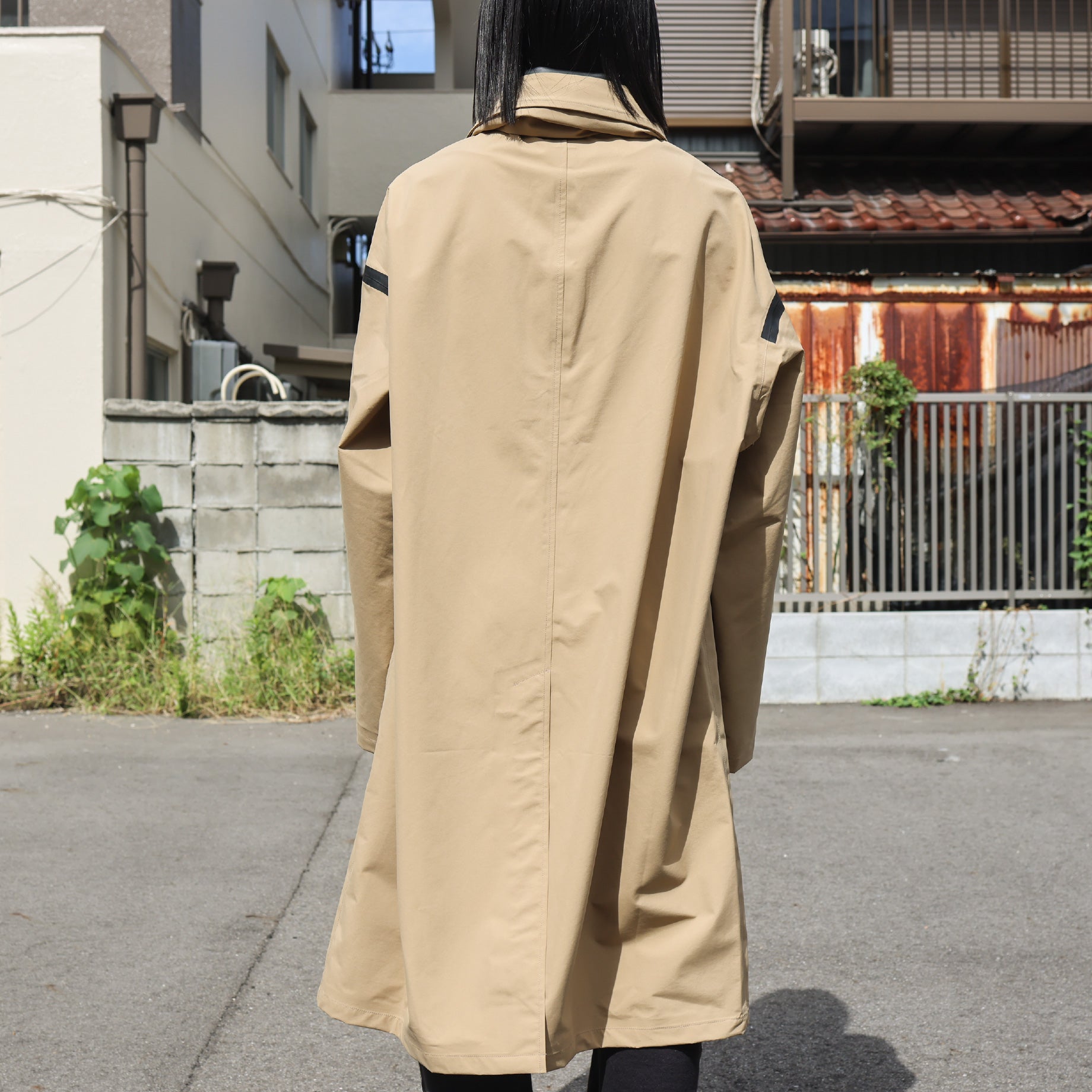 NYLON COAT(BEIGE)
