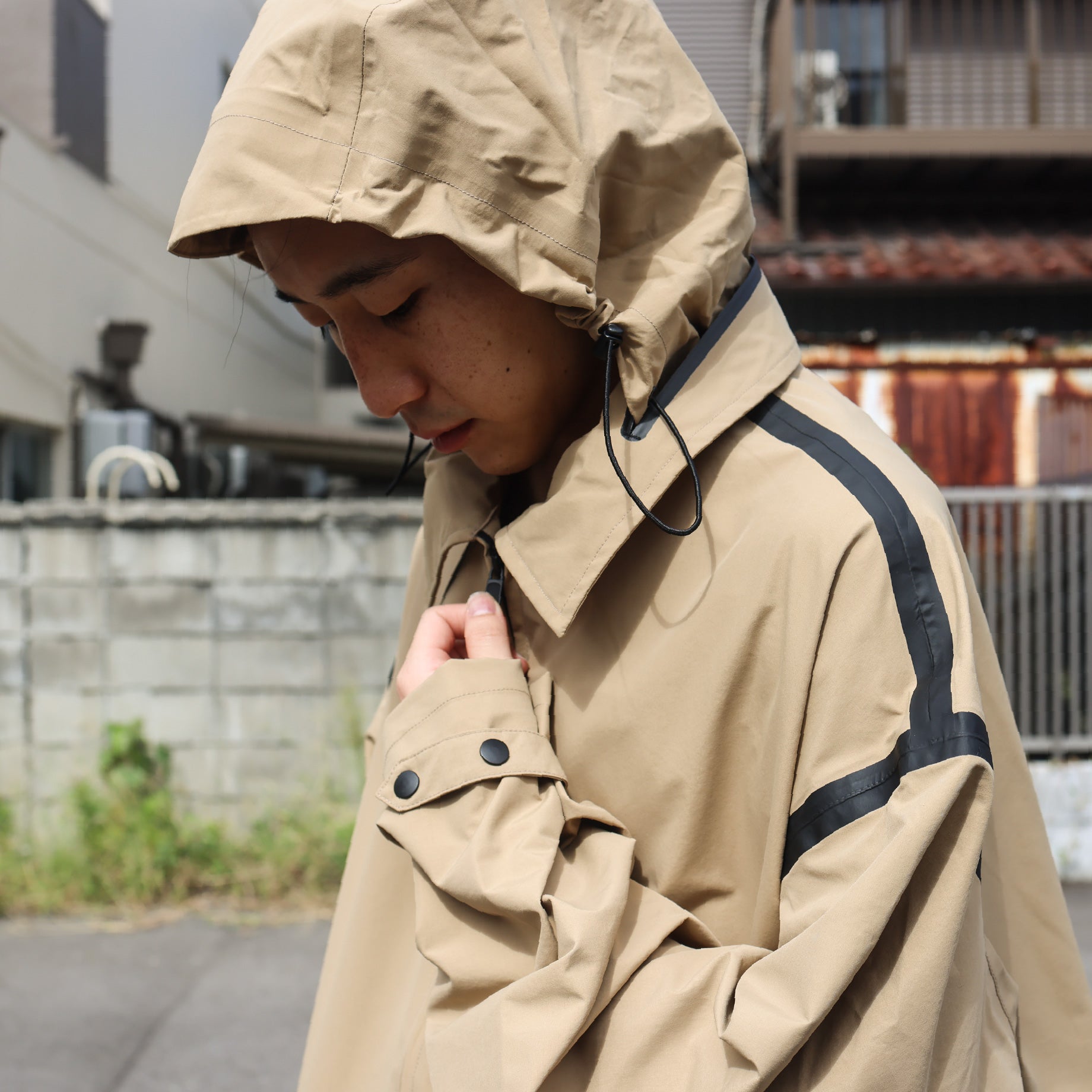 NYLON COAT(BEIGE)