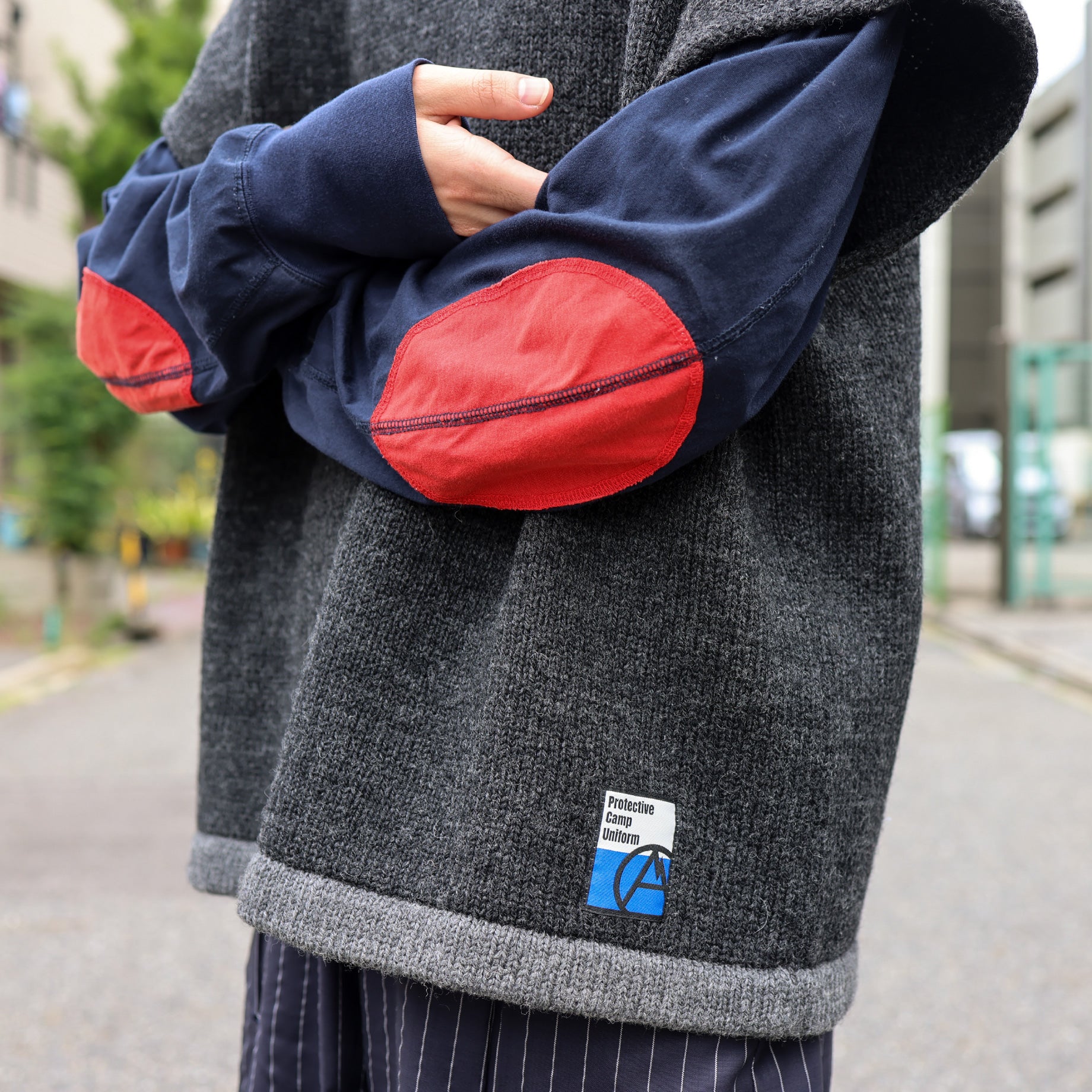 TEE VEST(C .GRAY)
