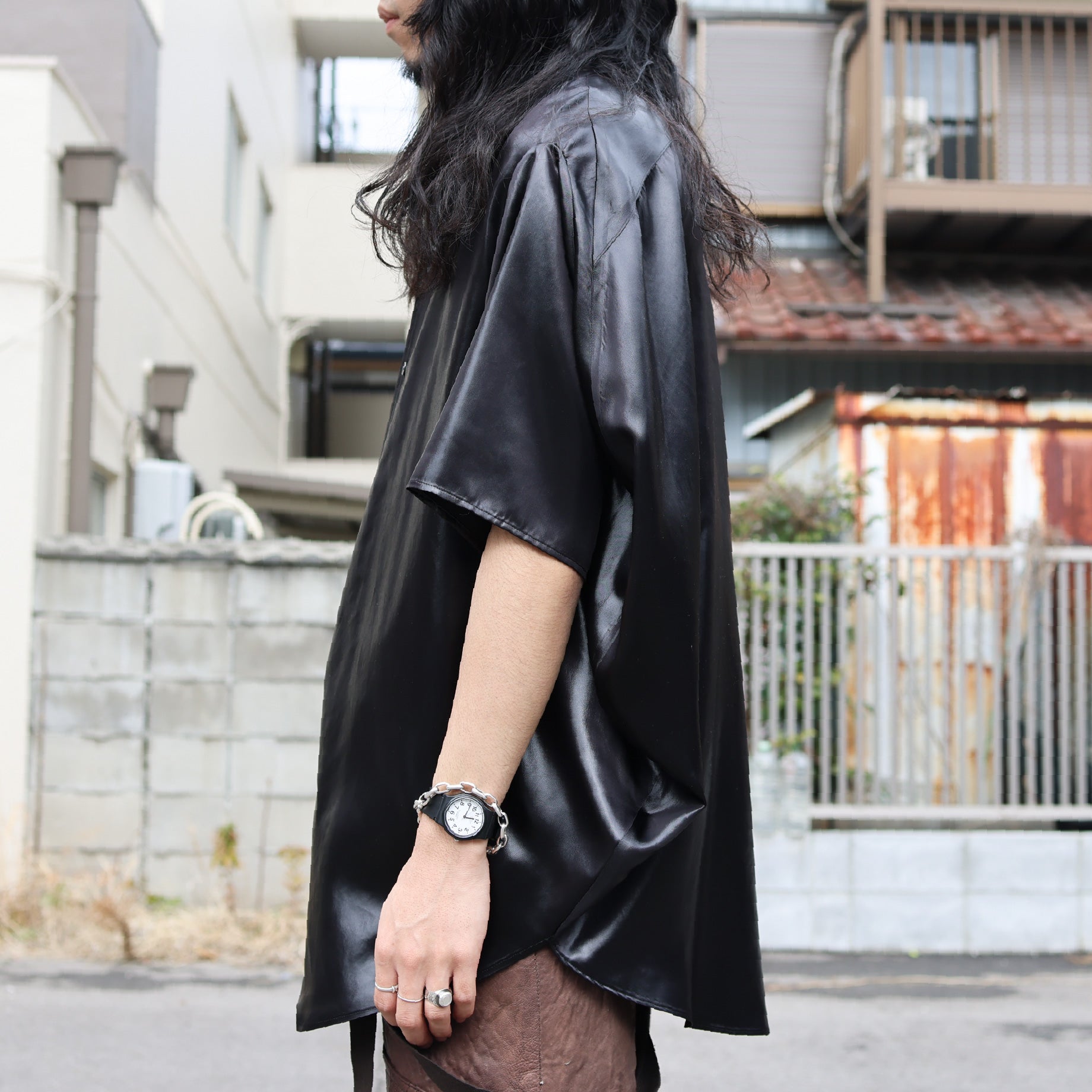 EGG SHIRT (BLACK)