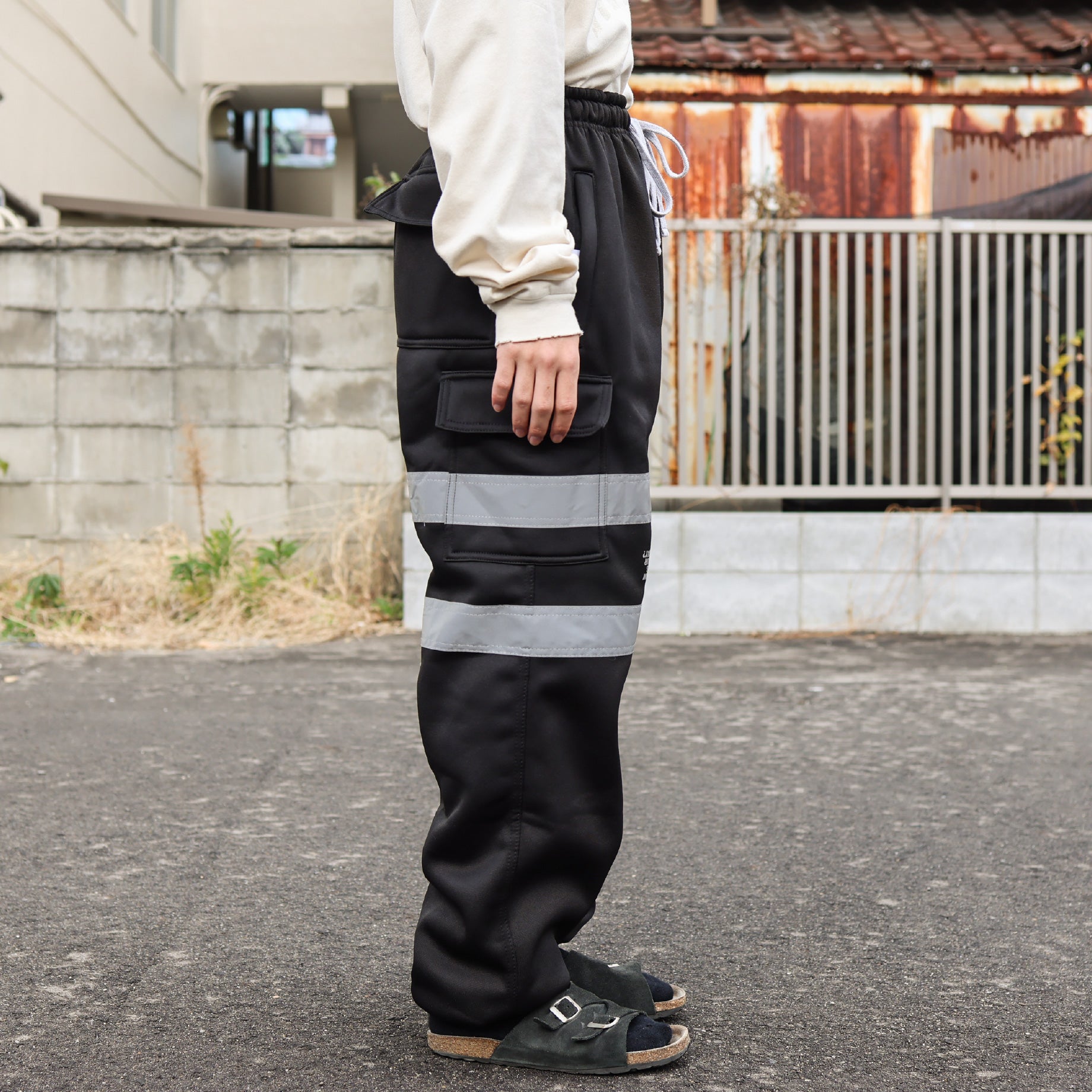 FLUX REFLECT SWEAT PANTS(BLACK)
