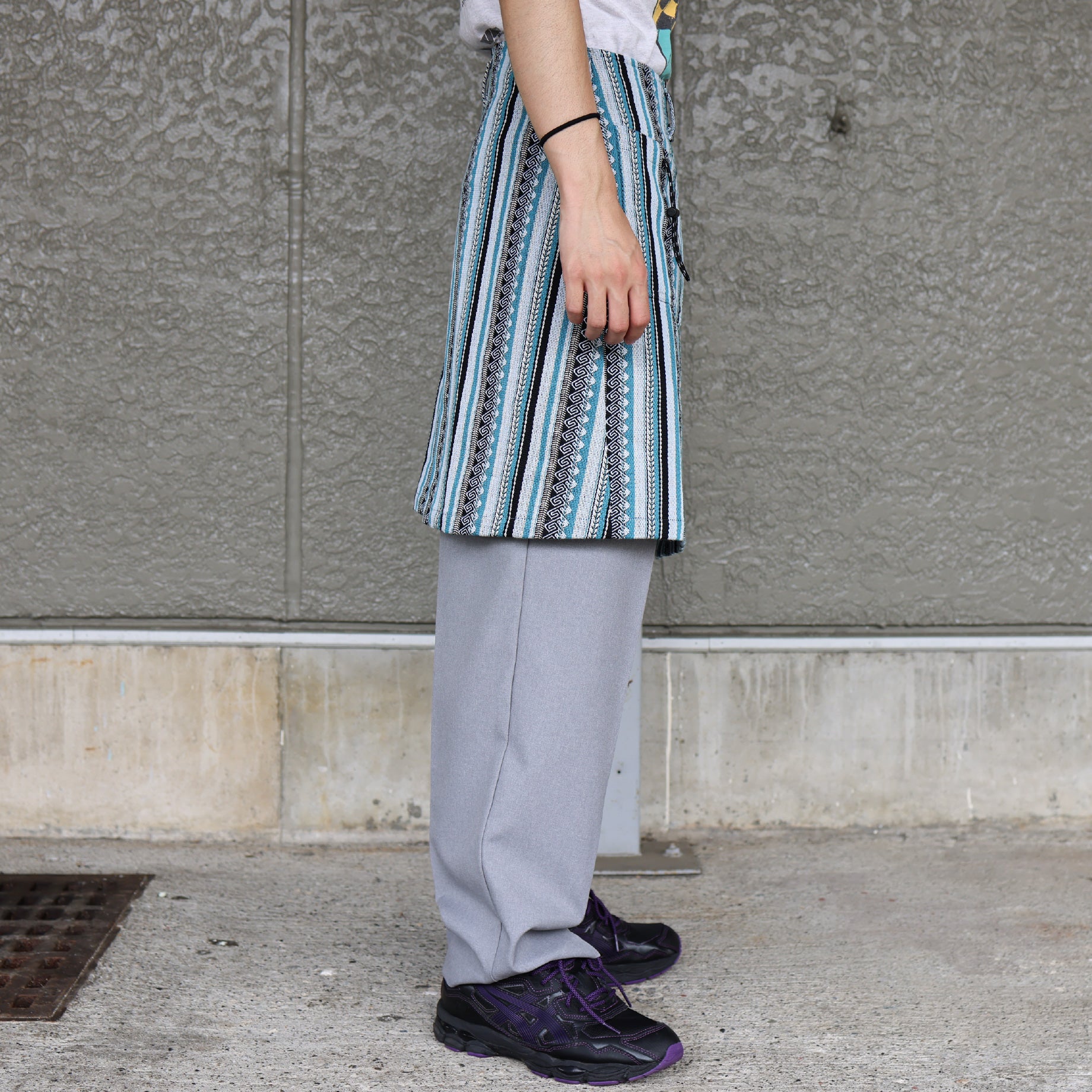 PRISONER SKIRTS(BLUE)