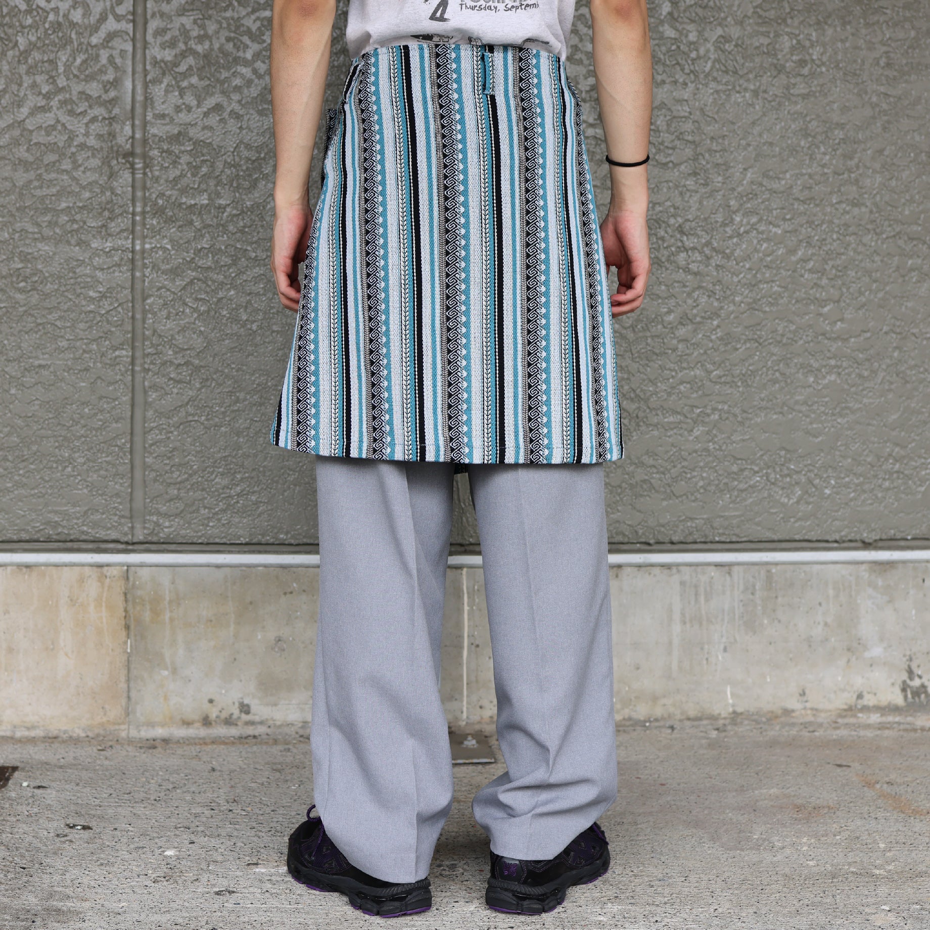 PRISONER SKIRTS(BLUE)