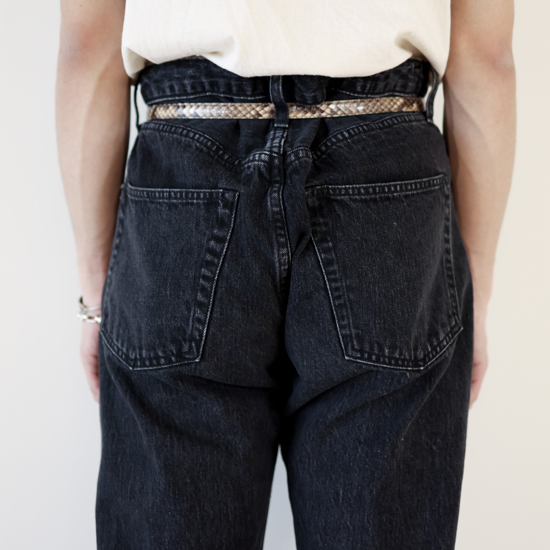 13OZ RIPPED DENIM PANTS