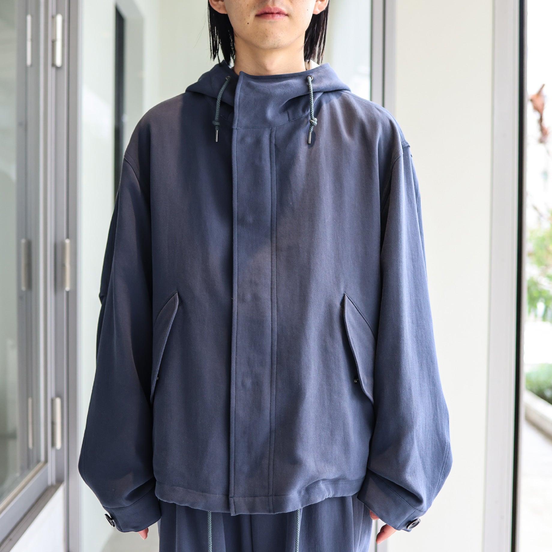 SHORT MODS COAT(B.GRAY)