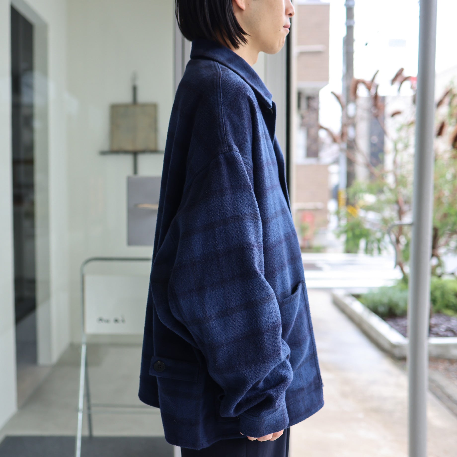 COVERALL JACKET(NAVY)