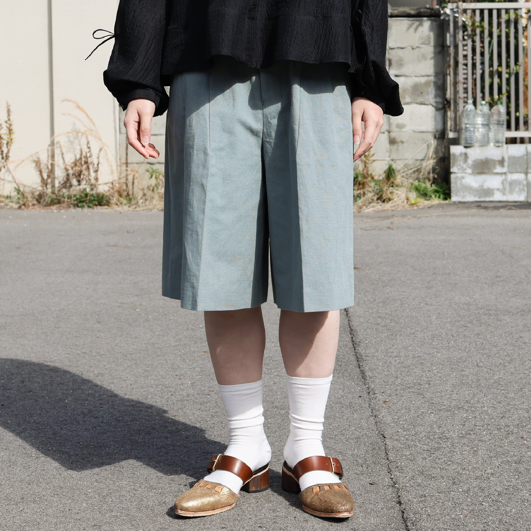 CULOTTES PANTS(KHAKI)