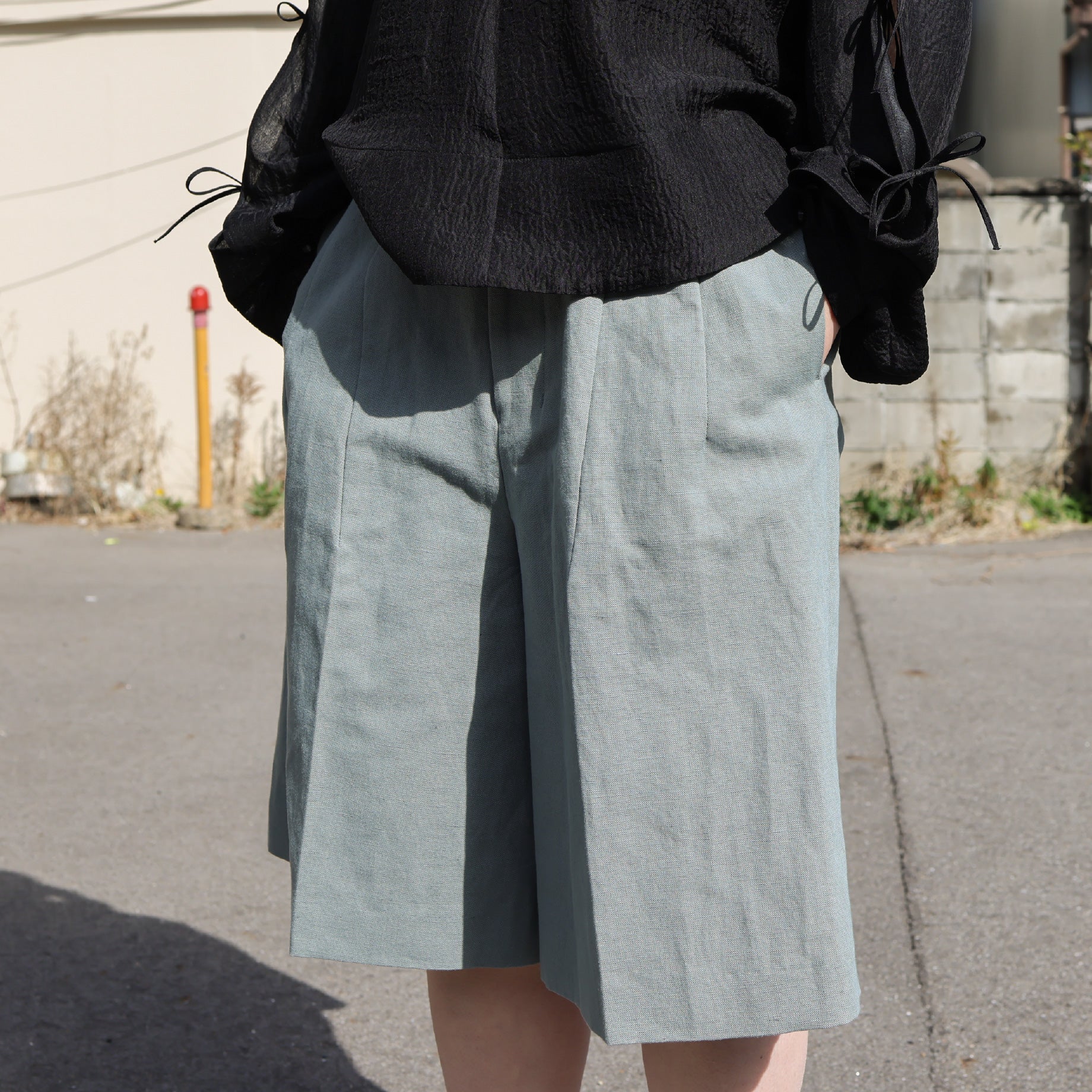 CULOTTES PANTS(KHAKI)
