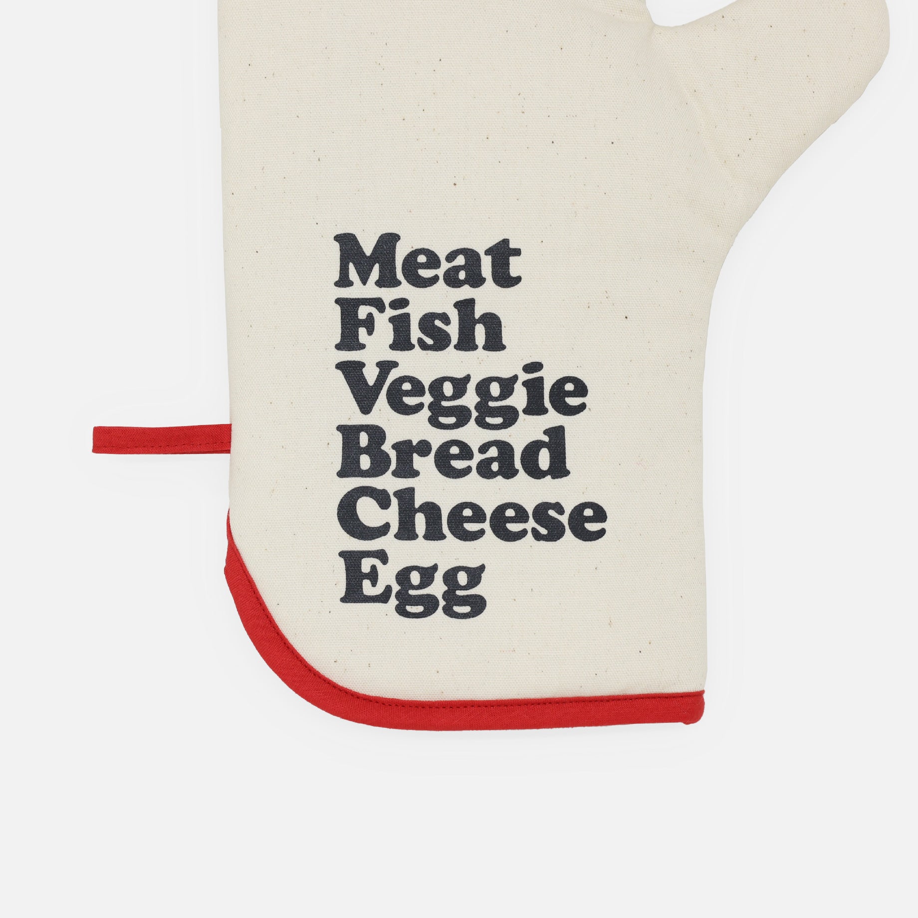 Kitchen Mitten(Left Hand / White)