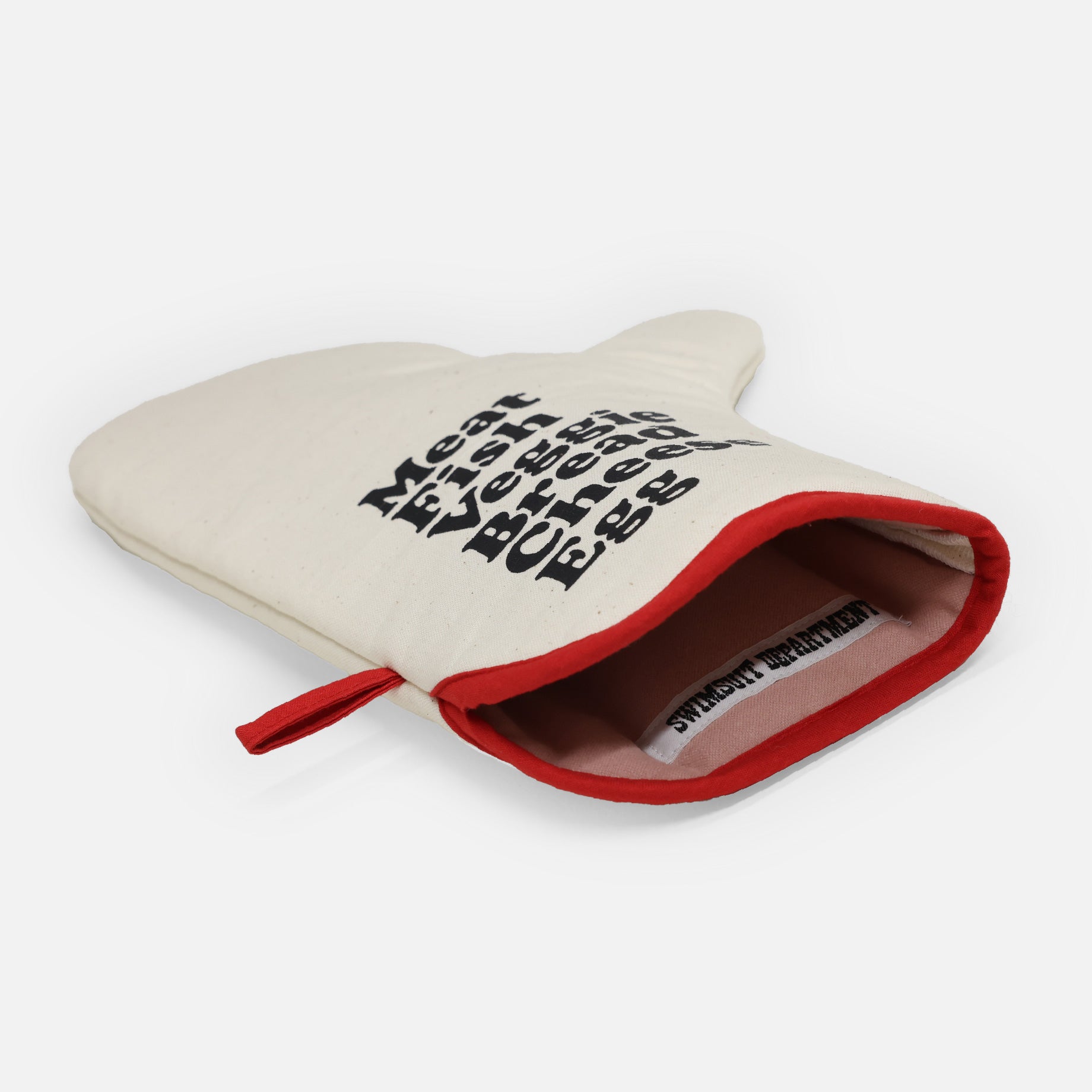 Kitchen Mitten(Left Hand / White)
