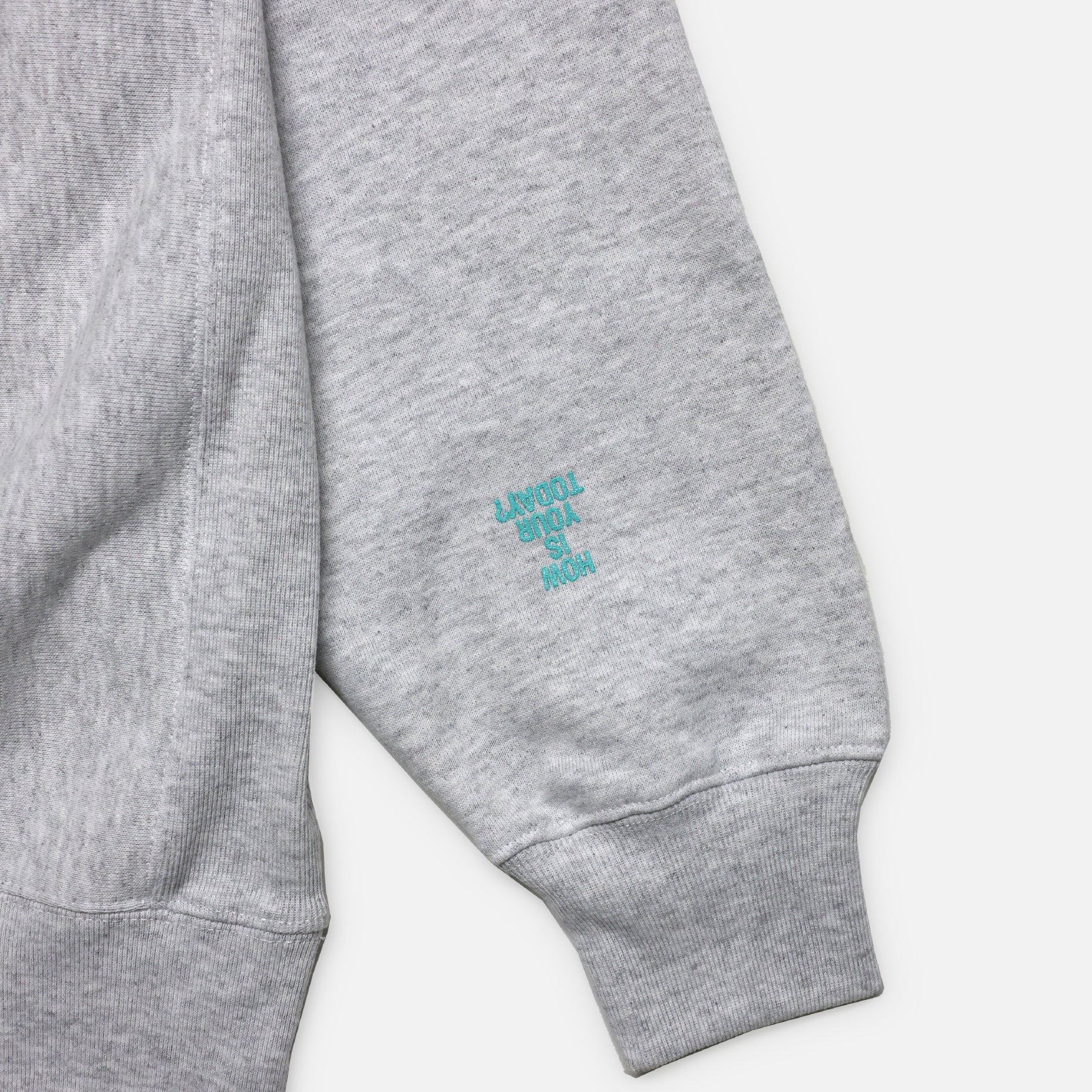 AY-O FLUX Crew Neck Sweat Shirt(GRAY)