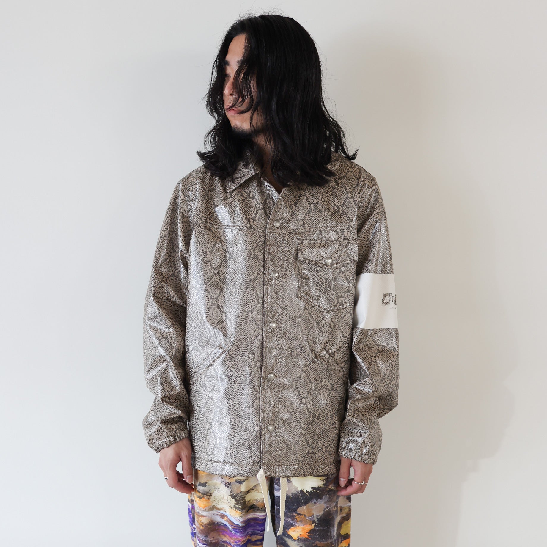 JEANC JACKET - SYNTHETIC LEATHER(BRONZE)