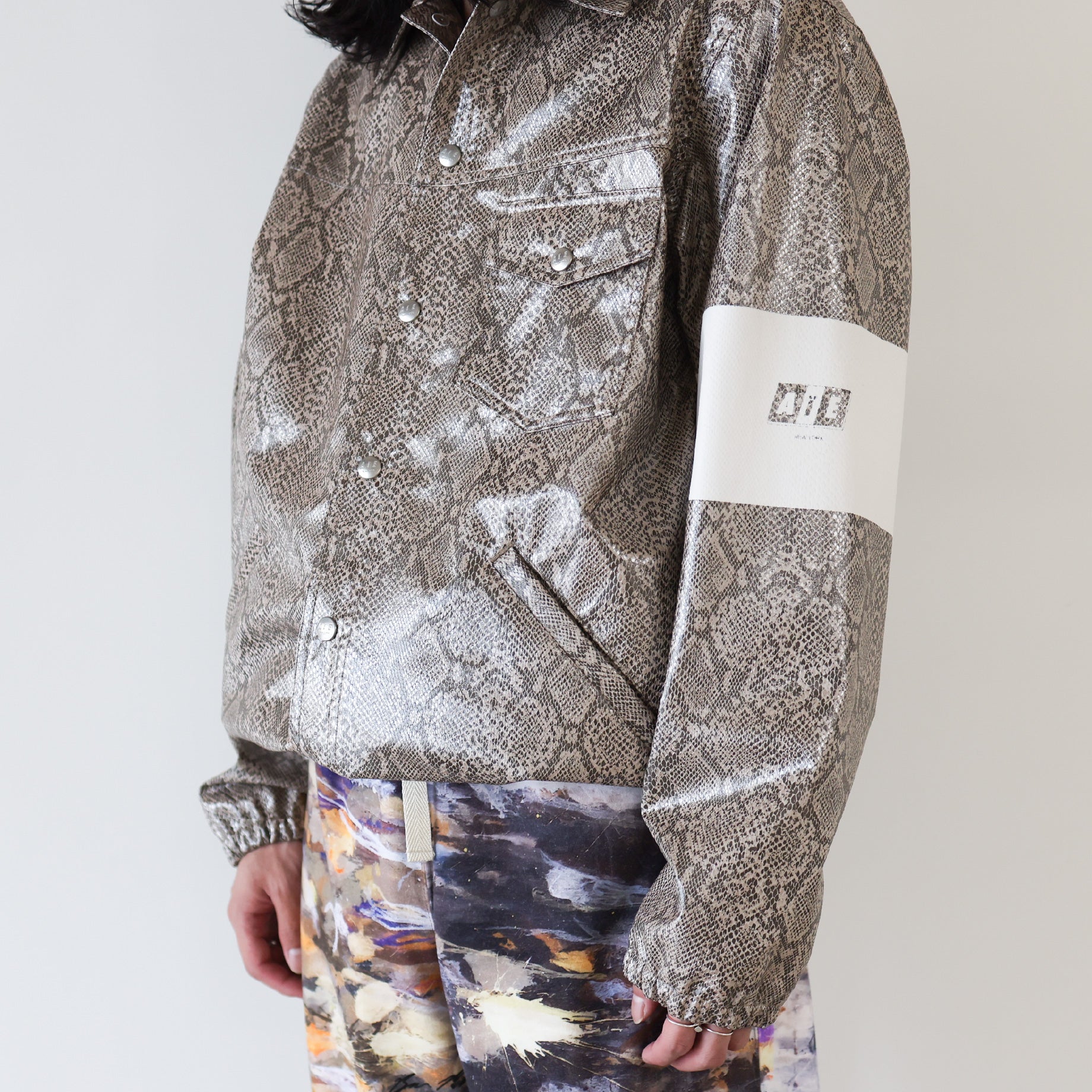 JEANC JACKET - SYNTHETIC LEATHER(BRONZE)
