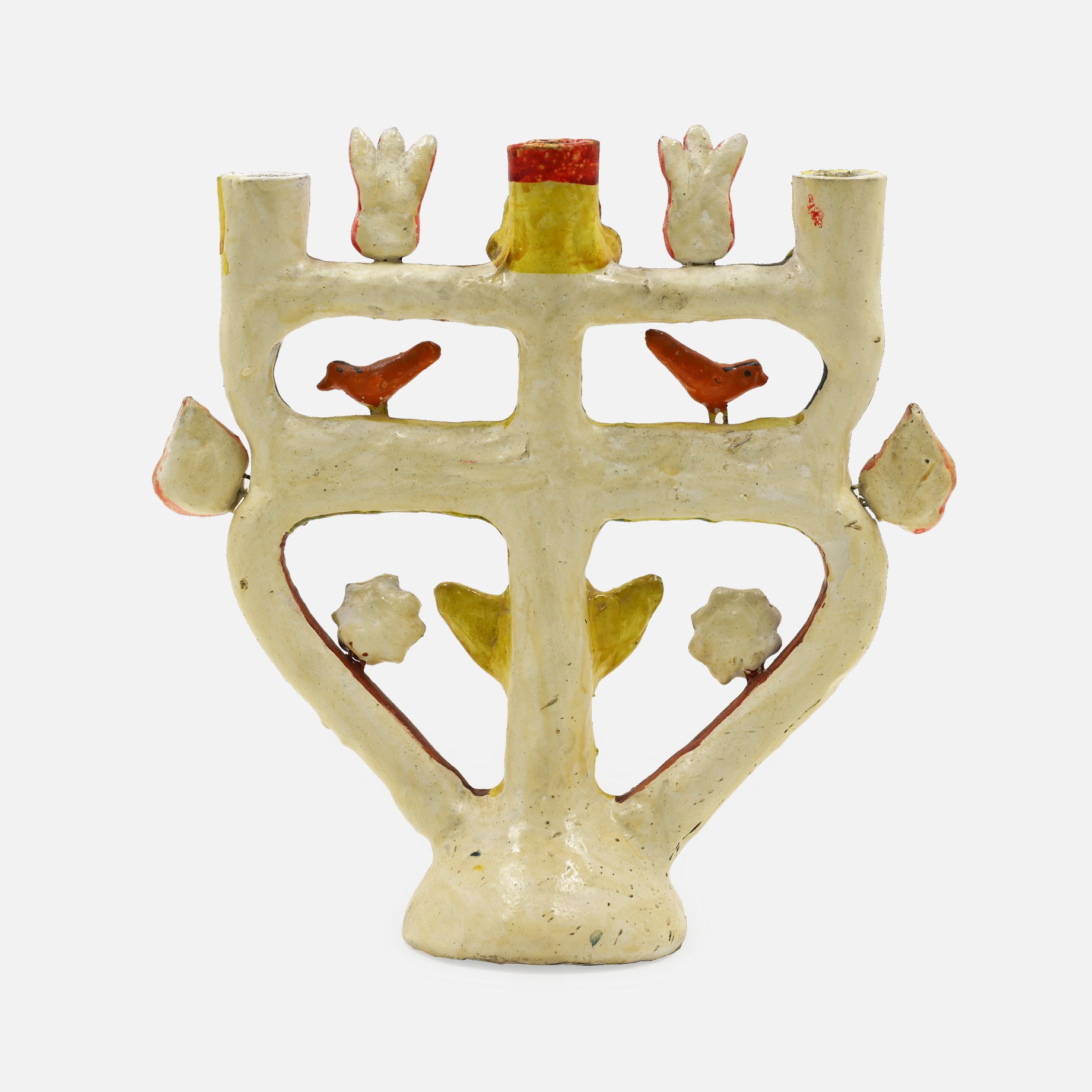VINTAGE FOLK ART TREE OF LIFE