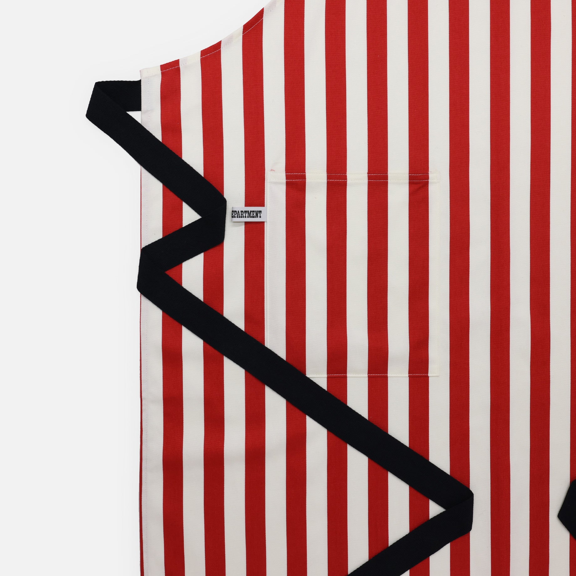 Apron Market Stripe(RED)