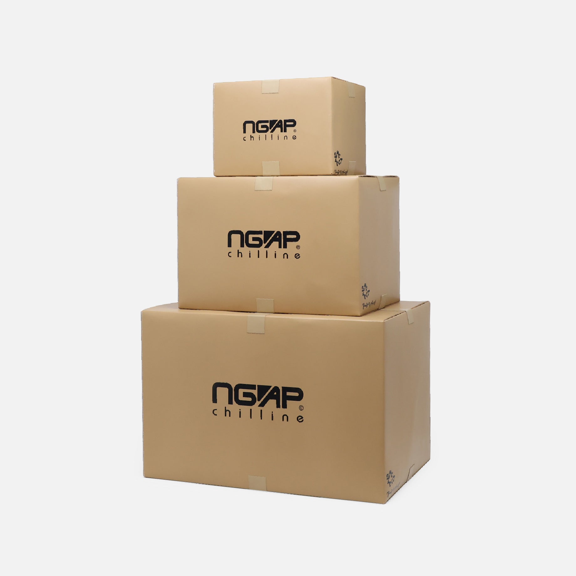 NGAP LEATHER CARDBOARD BOX CUSHION CHAIR(LARGE)