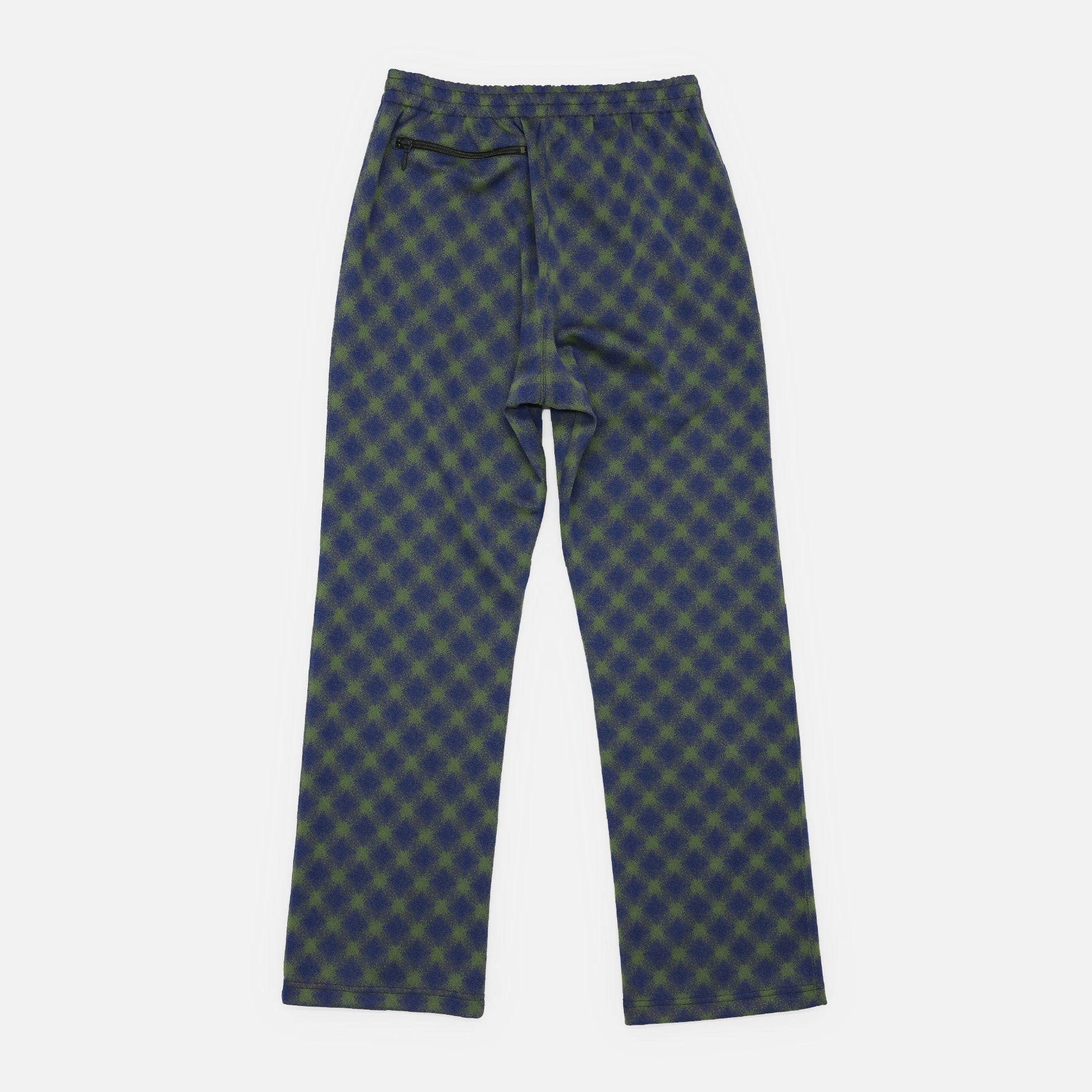 TRACK PANT - POLY JQ.(BLUE / OLIVE)