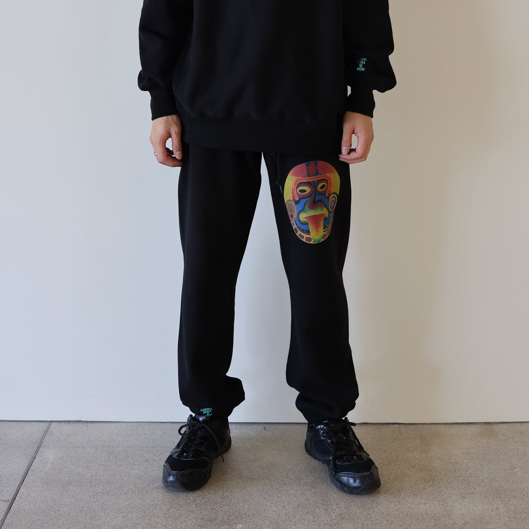 AY-O FLUX Sweat Pants(BLACK)