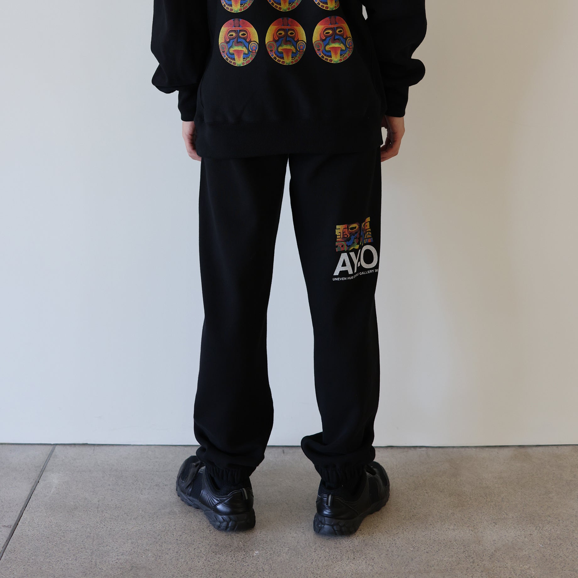 AY-O FLUX Sweat Pants(BLACK)