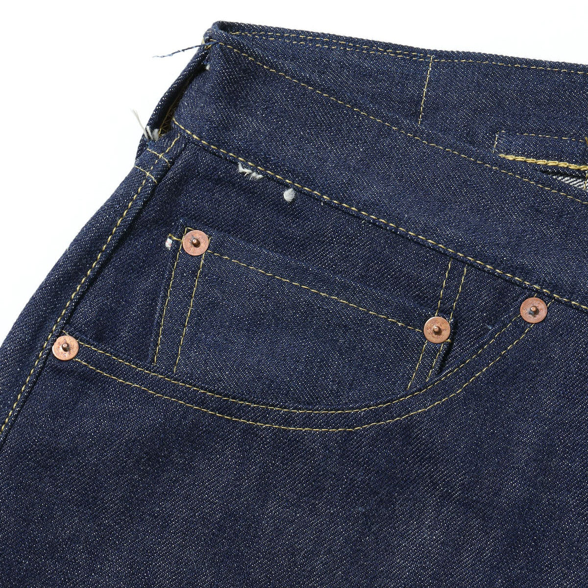 SUPER “DENIM” COLLECTIBLES #05 14.25OZ. BLUE DENIM WAIST OVERALLS “1942” MODEL　（421NVYA ONE WASH）